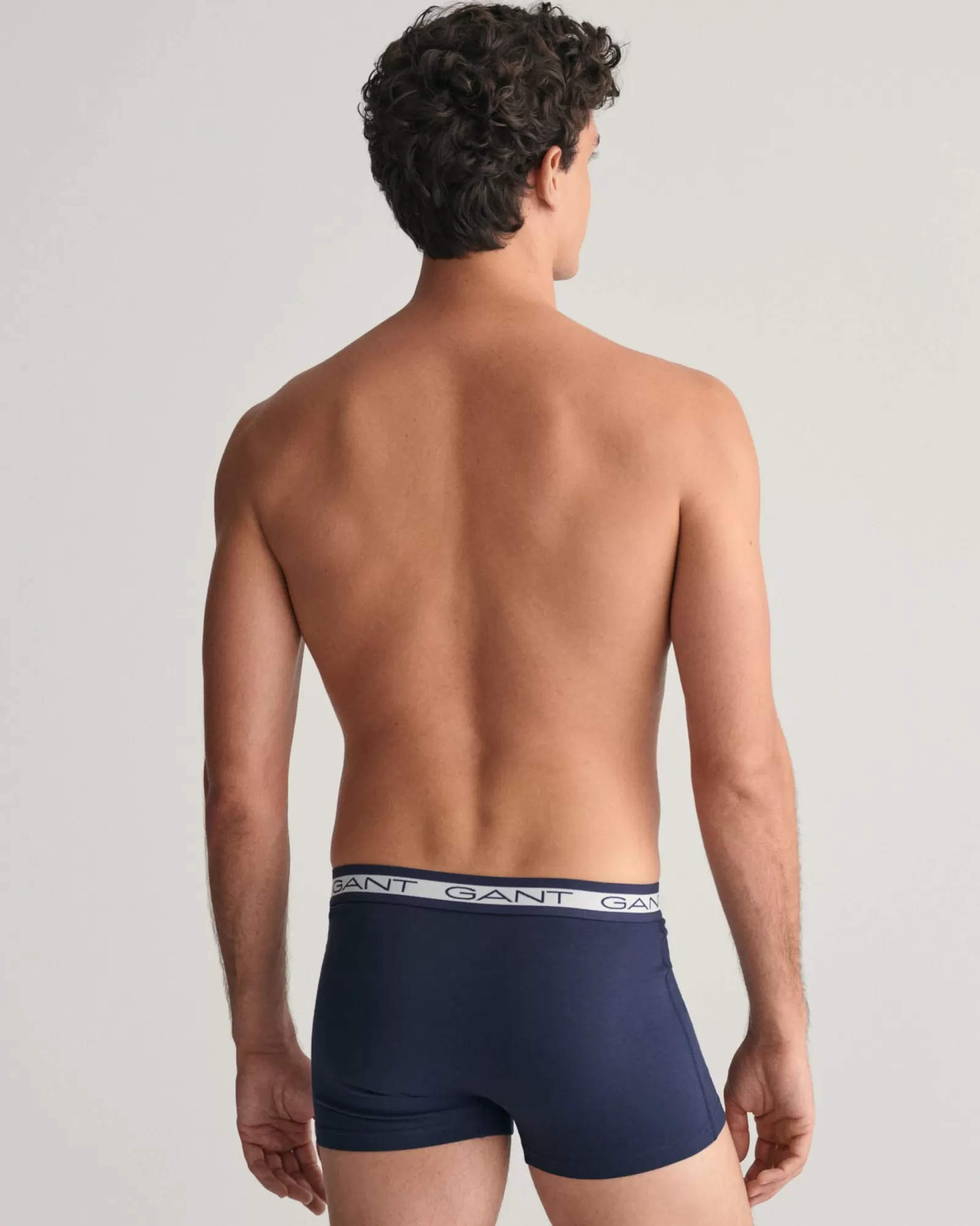 Men GANT Underwear*3-Pack Basic Trunks MARINE