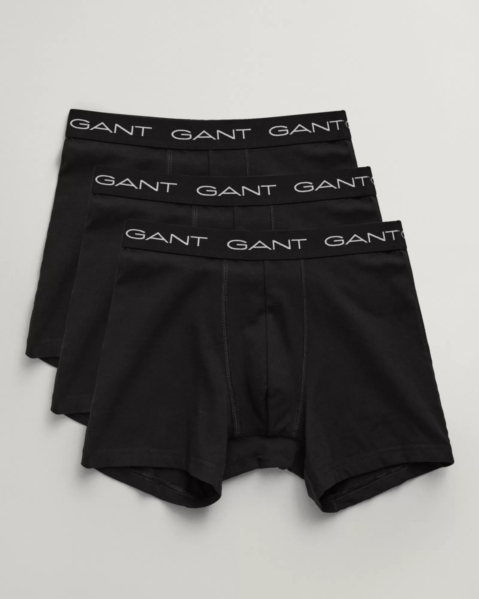 Men GANT Underwear*3-Pack Boxer Briefs BLACK