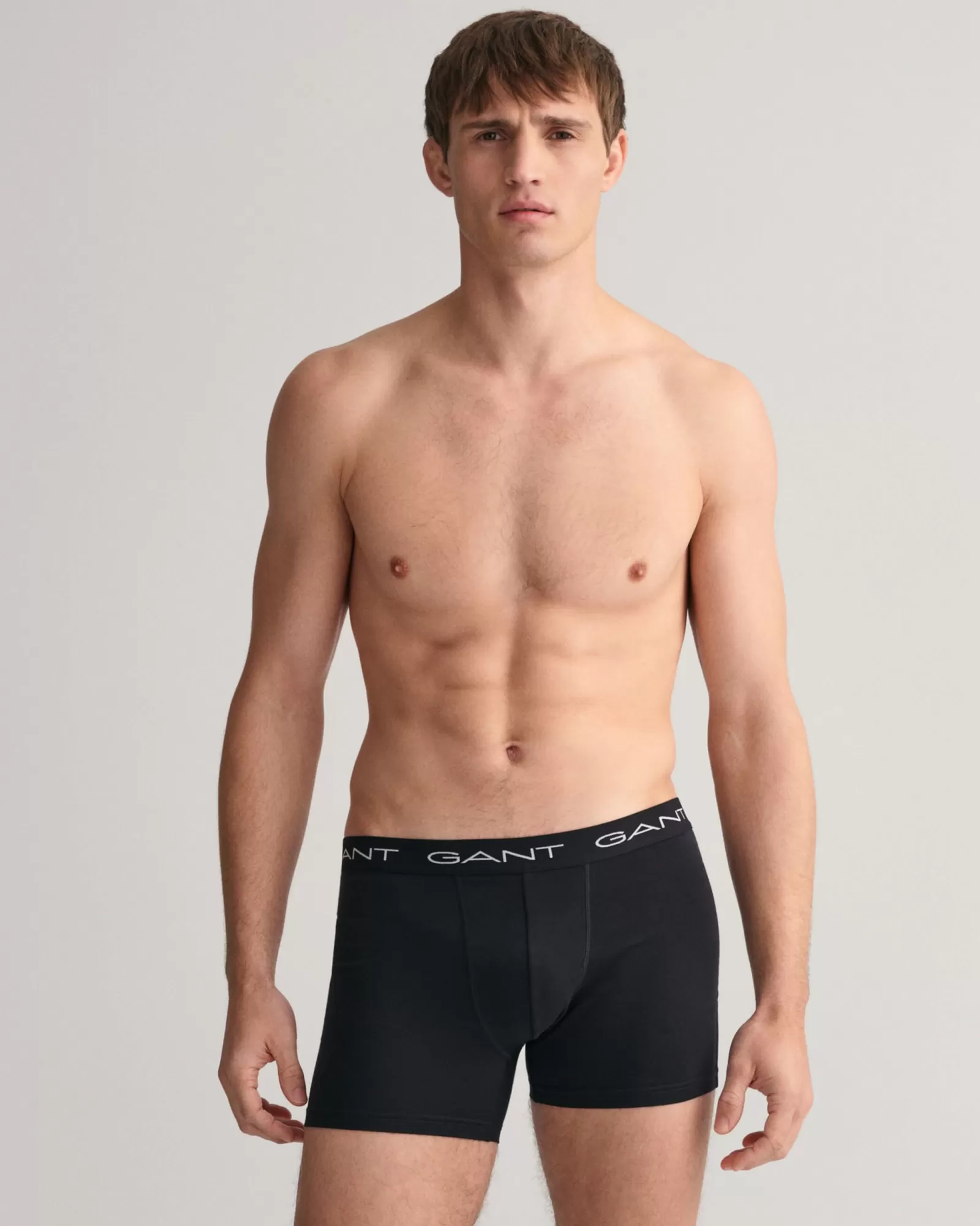 Men GANT Underwear*3-Pack Boxer Briefs BLACK