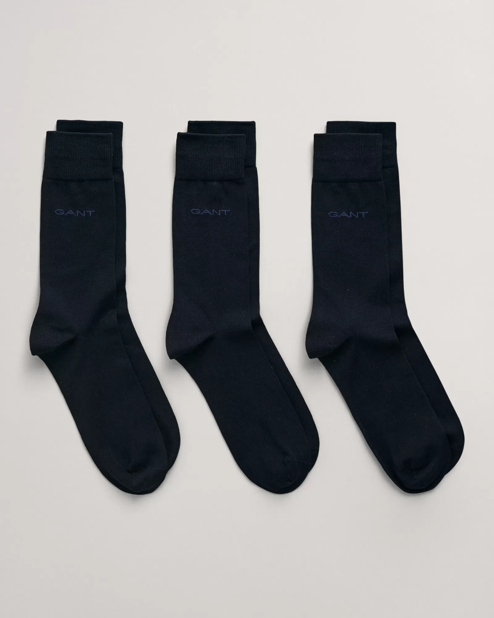 Men GANT Socks*3-Pack Mercerized Cotton Socks MARINE