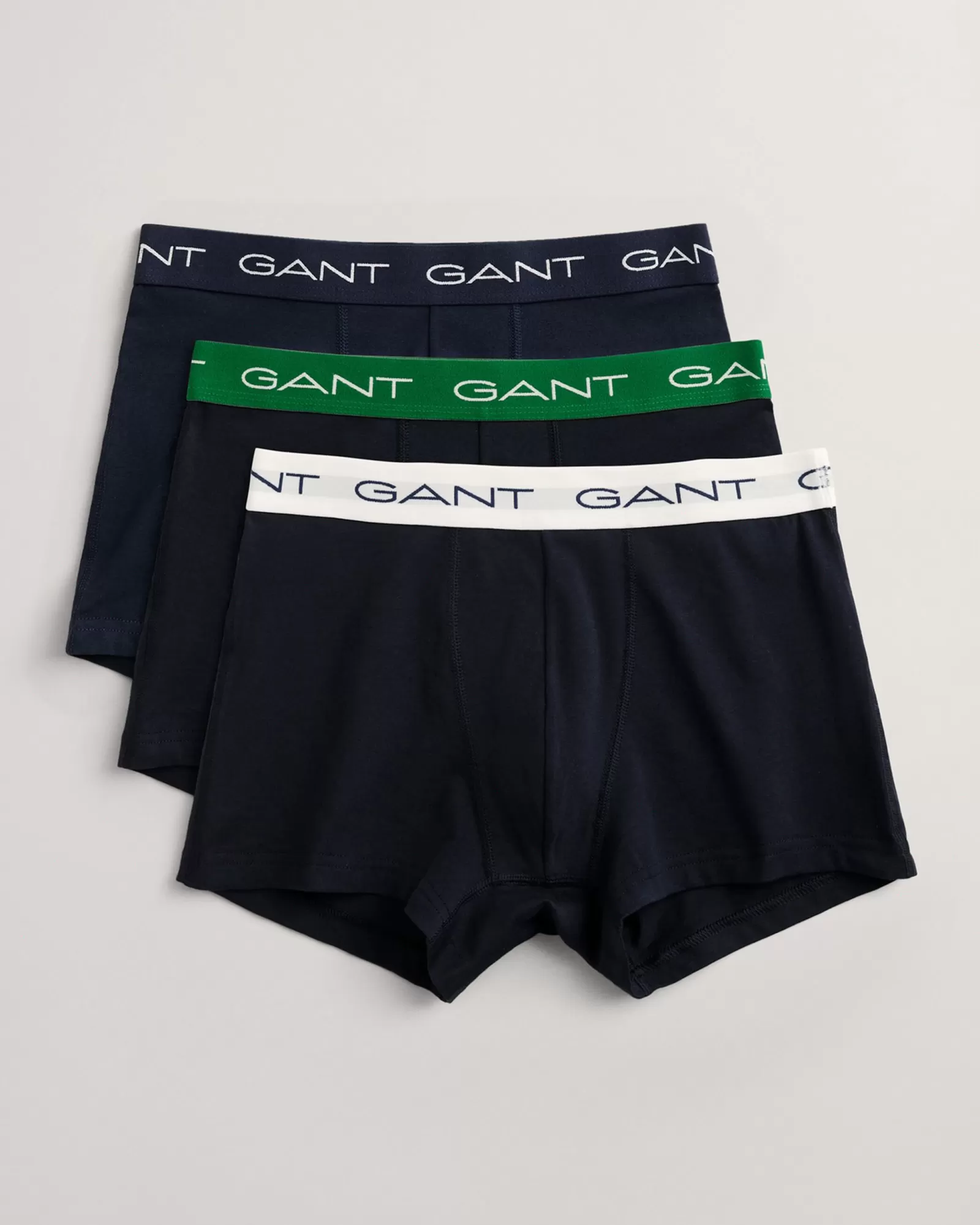 Men GANT Underwear*3-Pack Trunks EVENING BLUE