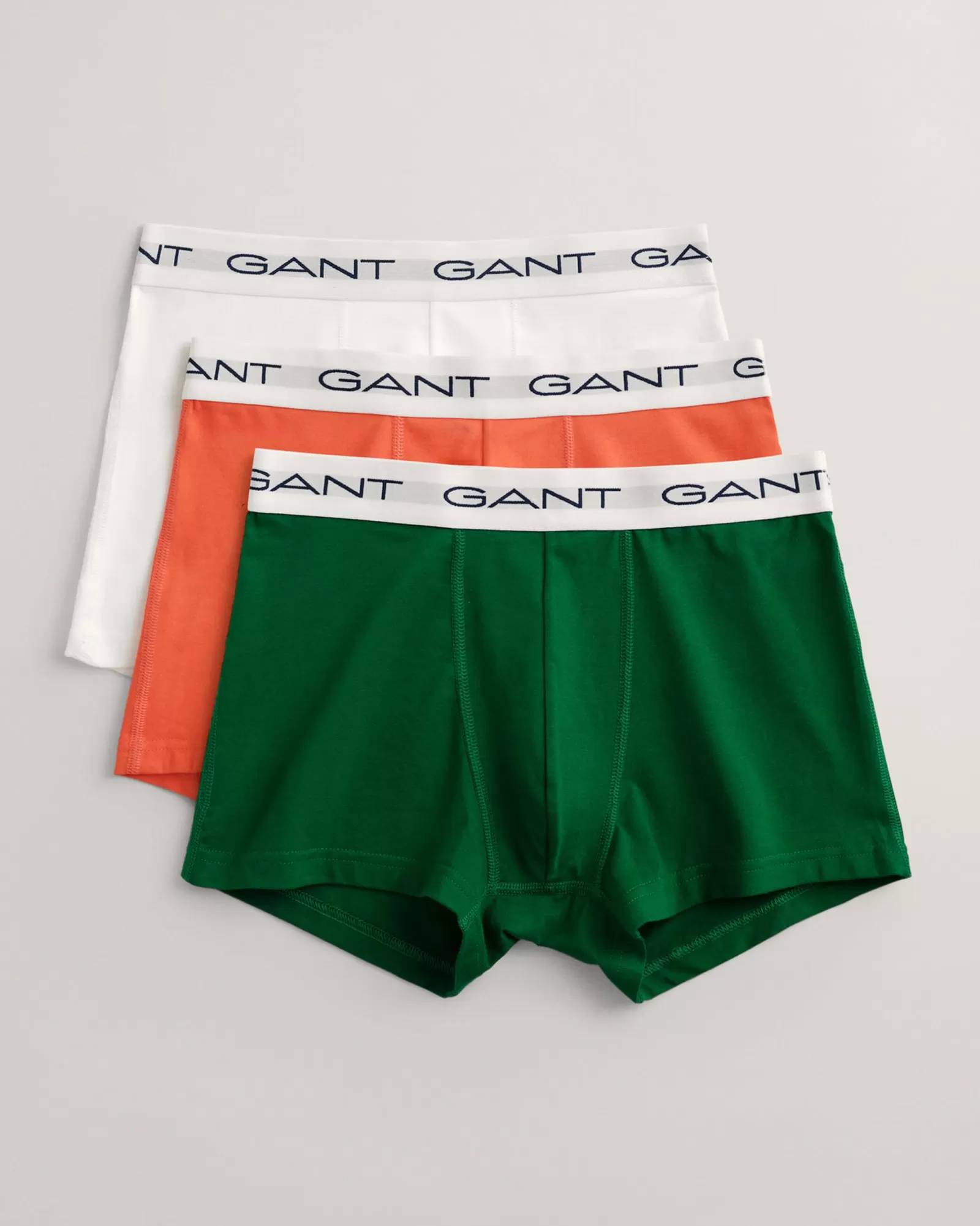 Men GANT Underwear*3-Pack Trunks LAVISH GREEN