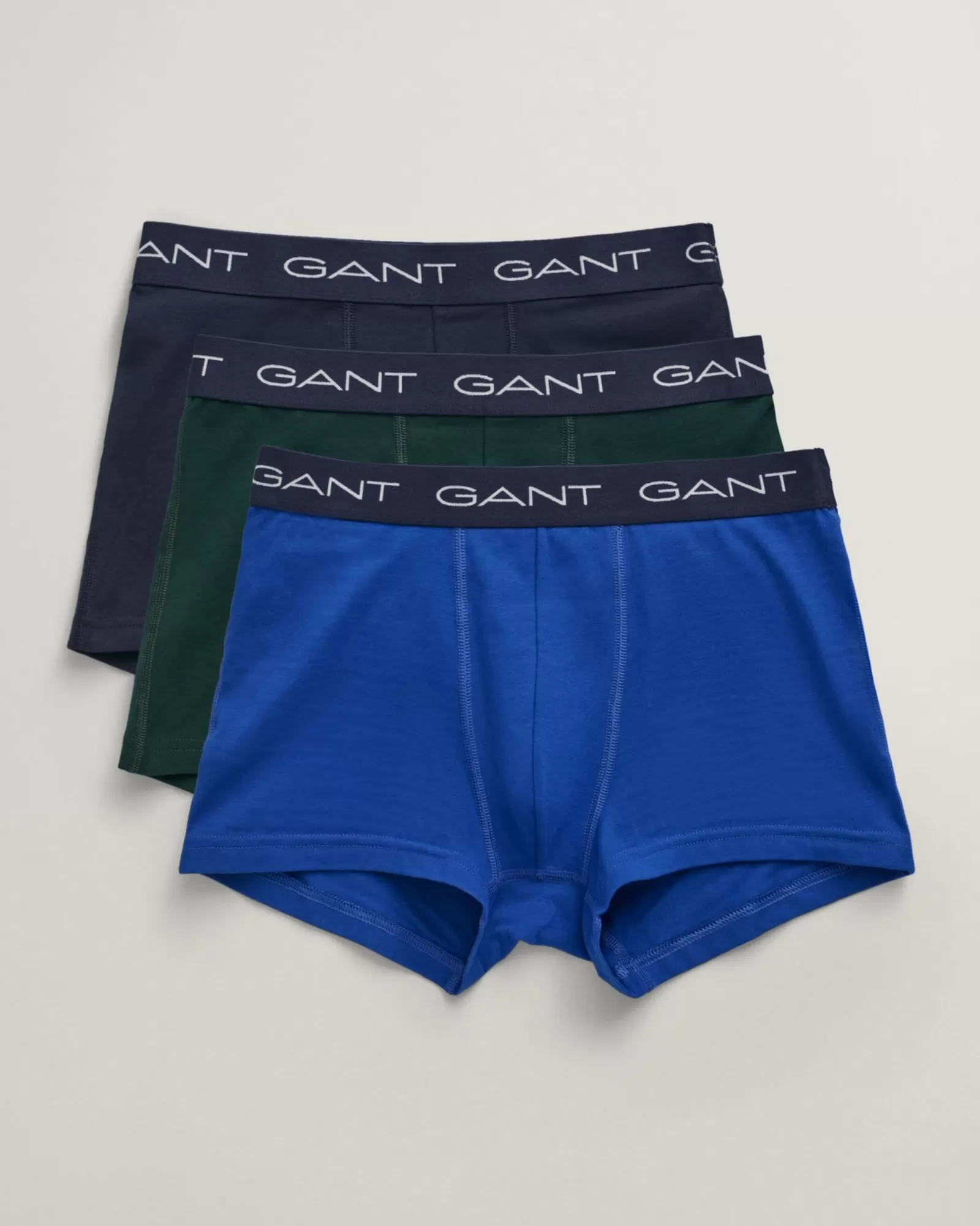 Men GANT Underwear*3-Pack Trunks COLLEGE BLUE