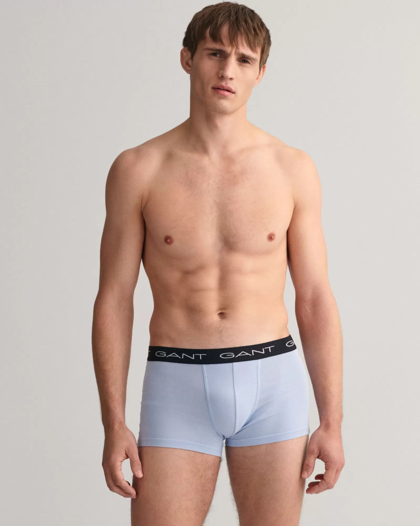 Men GANT Underwear*3-Pack Trunks MUTED BLUE