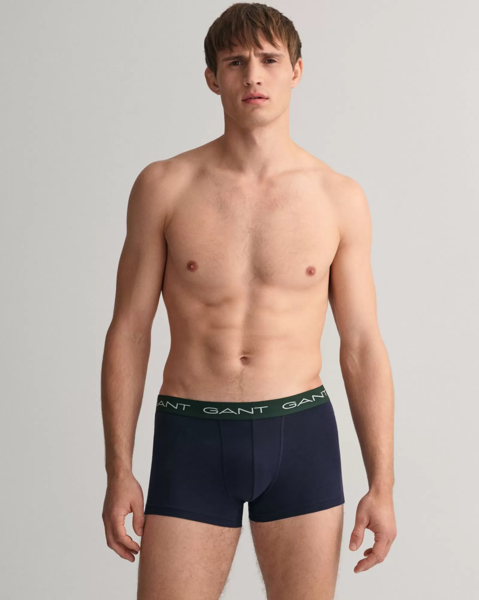 Men GANT Underwear*3-Pack Trunks EVENING BLUE