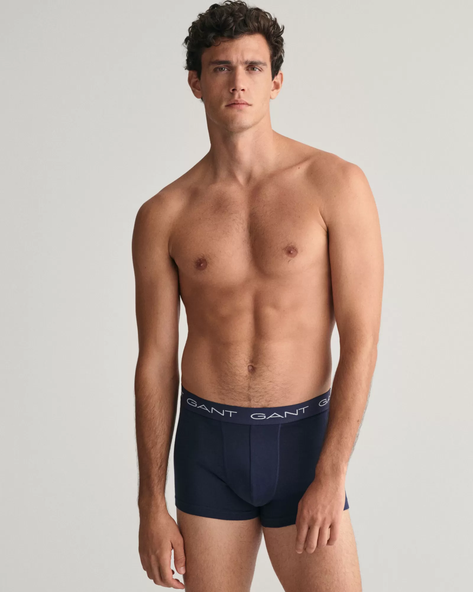 Men GANT Underwear*3-Pack Trunks MARINE