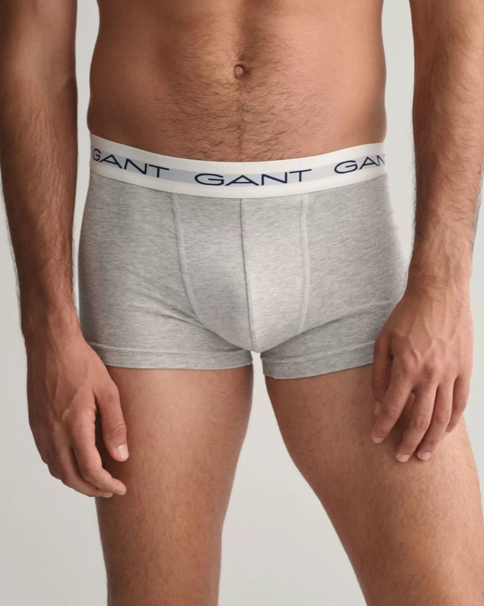 Men GANT Underwear*3-Pack Trunks GREY MELANGE