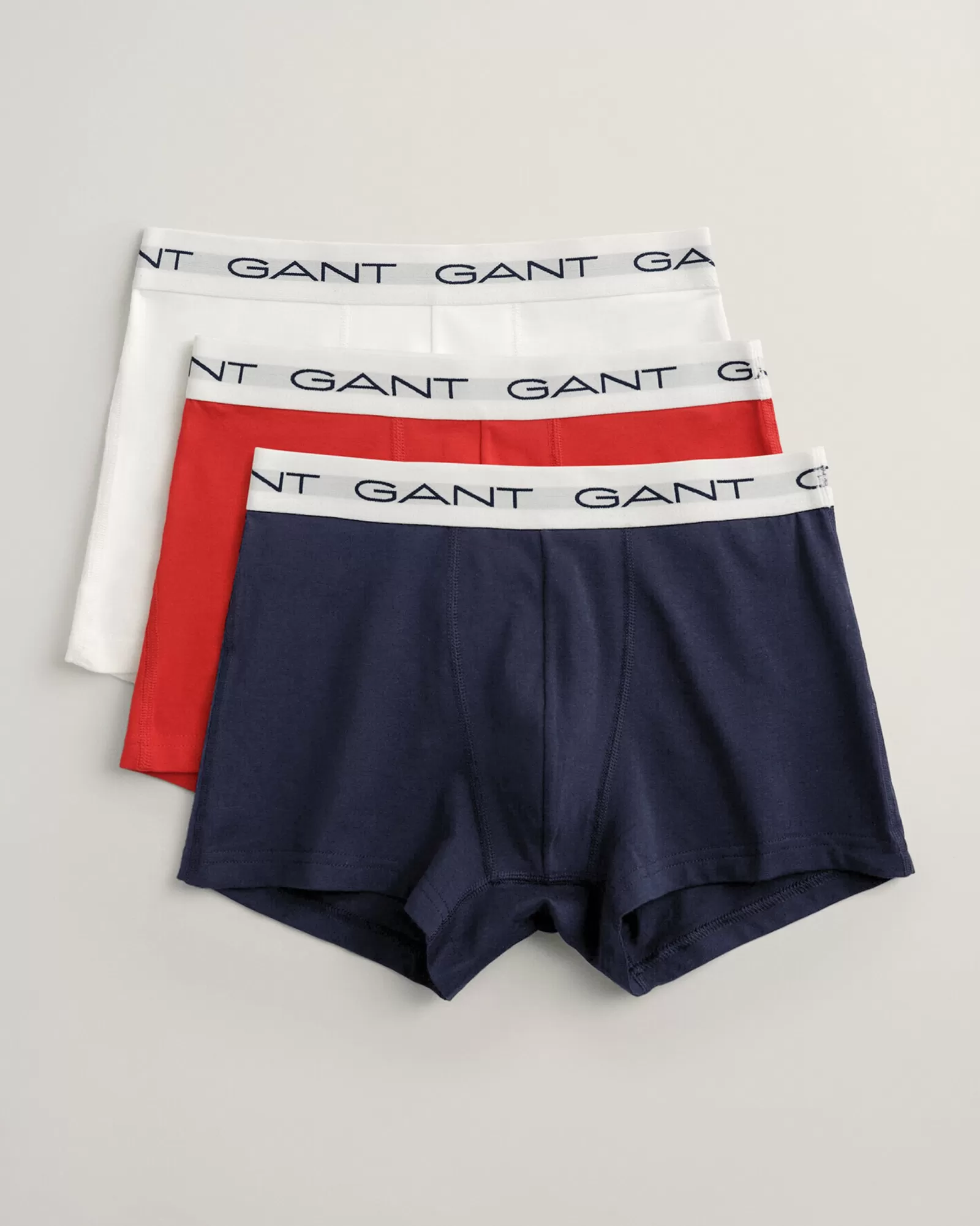 Men GANT Underwear*3-Pack Trunks MULTICOLOR