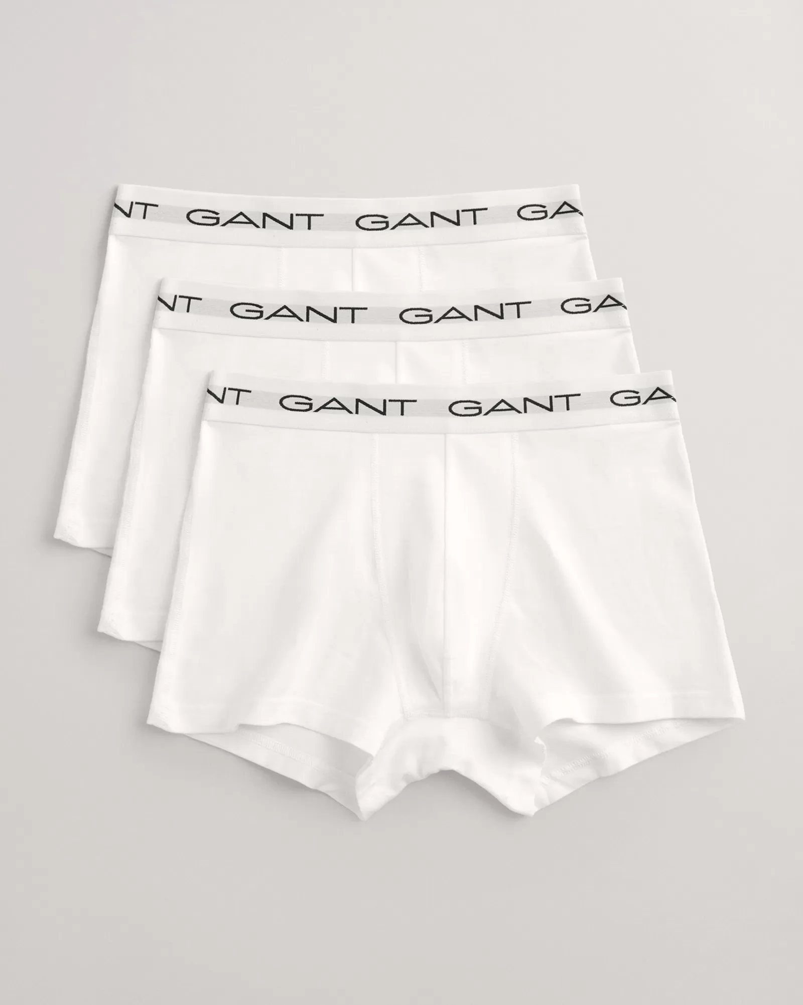 Men GANT Underwear*3-Pack Trunks WHITE