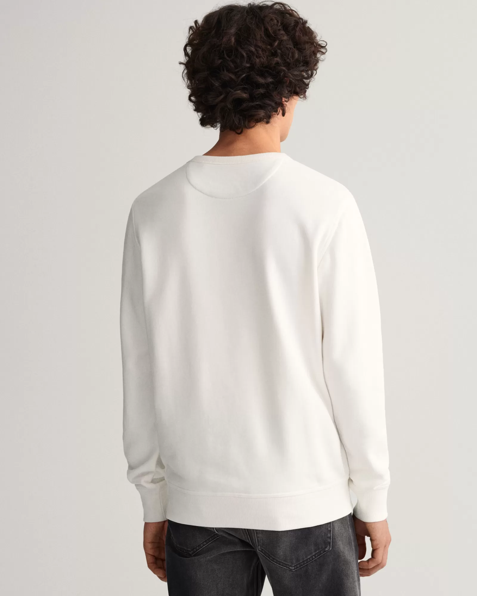 Men GANT Sweatshirts & Hoodies*Archive Shield Crew Neck Sweatshirt EGGSHELL