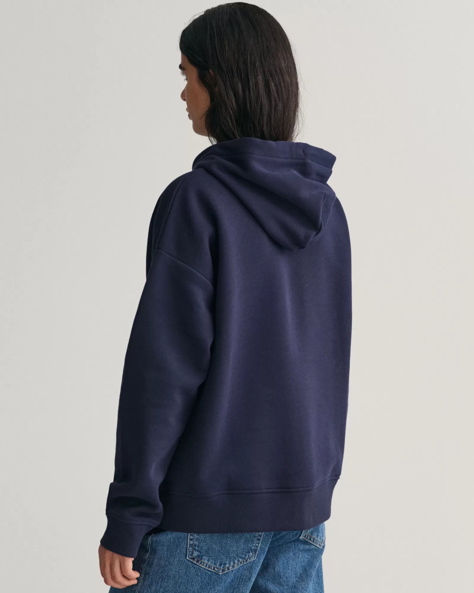 Women GANT Sweatshirts & Hoodies*Archive Shield Hoodie EVENING BLUE