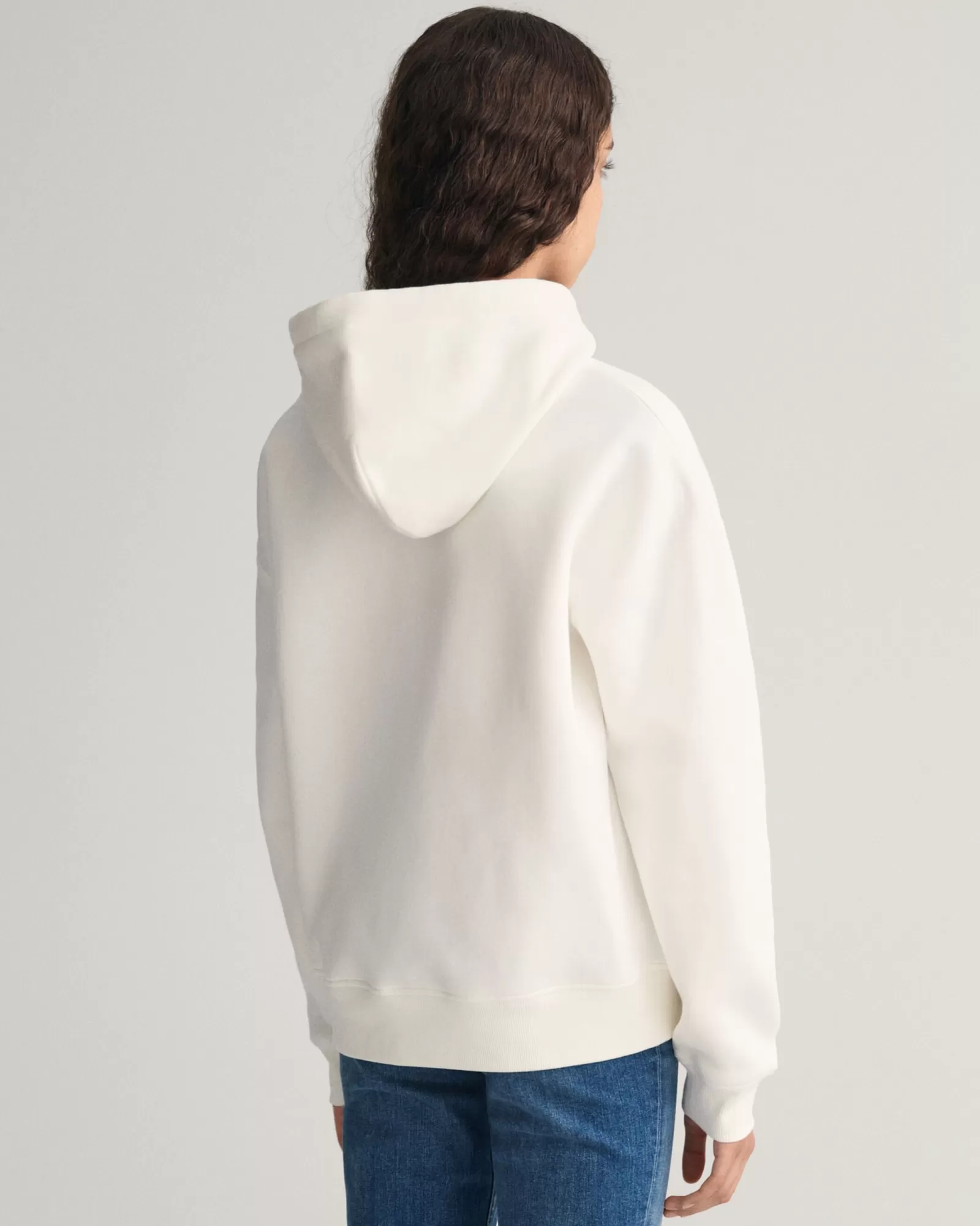 Women GANT Sweatshirts & Hoodies*Archive Shield Hoodie EGGSHELL