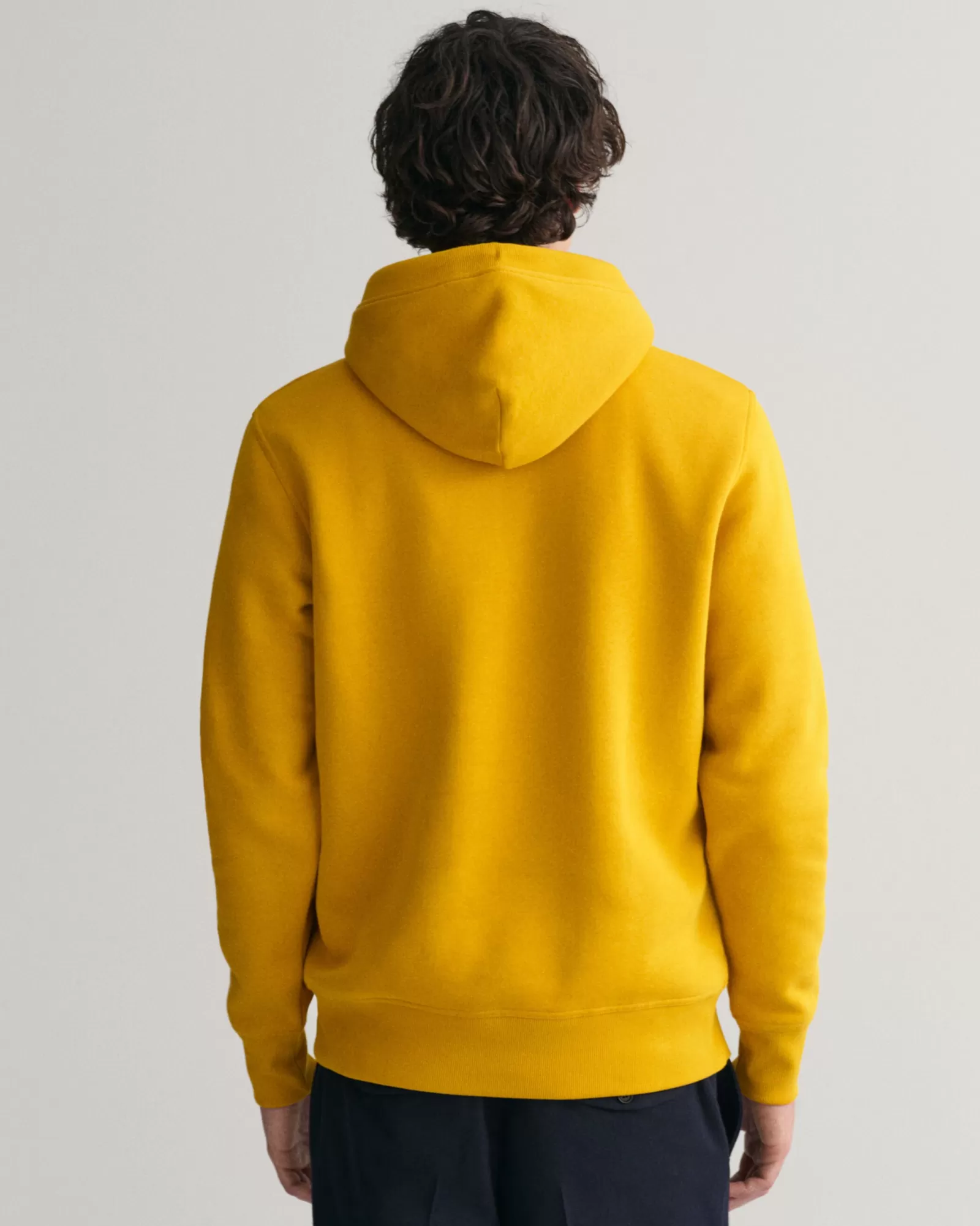 Men GANT Sweatshirts & Hoodies*Archive Shield Hoodie DARK MUSTARD YELLOW