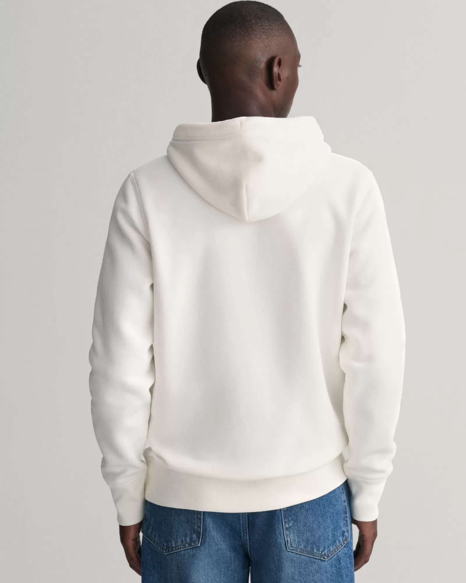 Men GANT Sweatshirts & Hoodies*Archive Shield Hoodie EGGSHELL