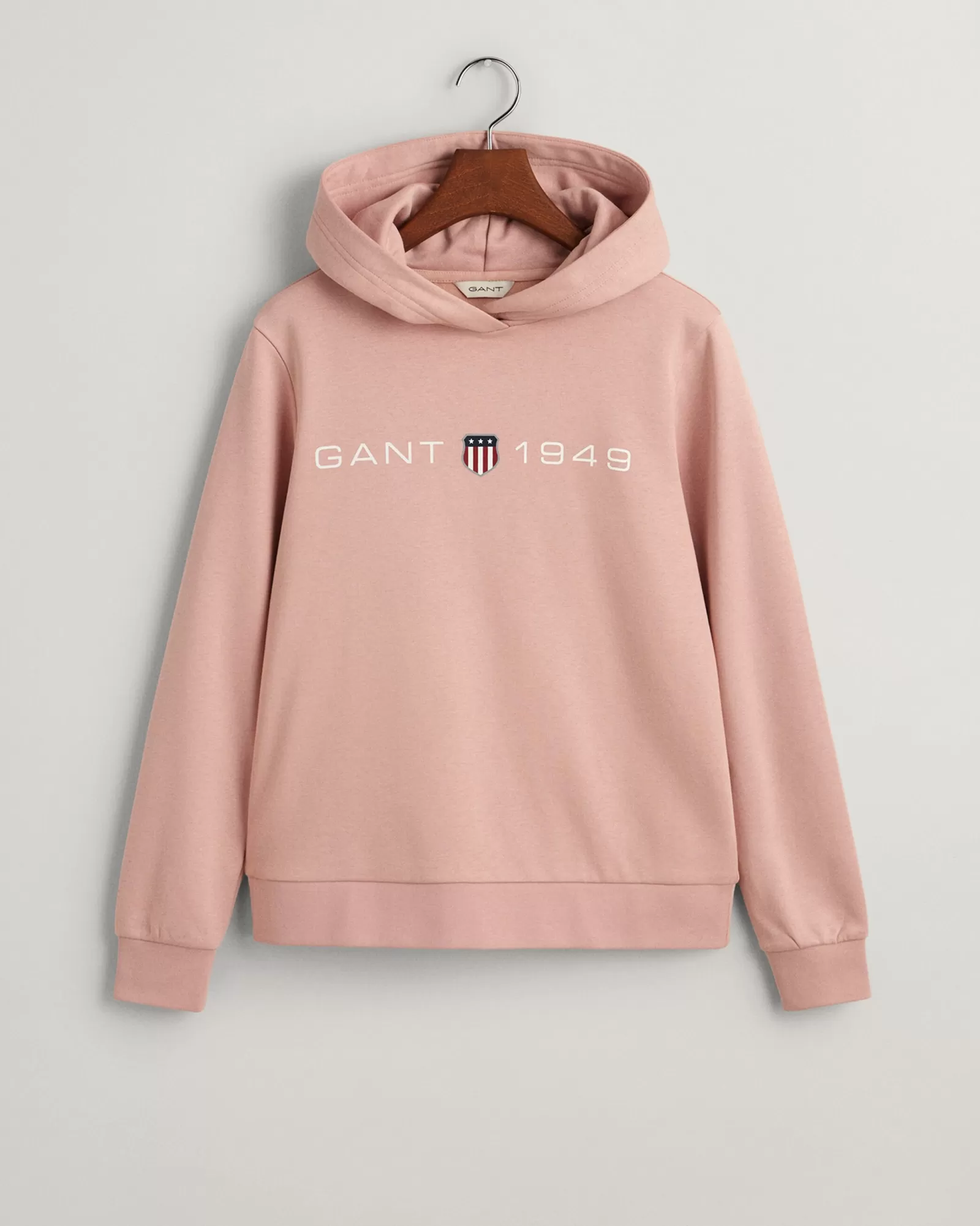 Women GANT Sweatshirts & Hoodies*Archive Shield Print Hoodie DUSTY ROSE