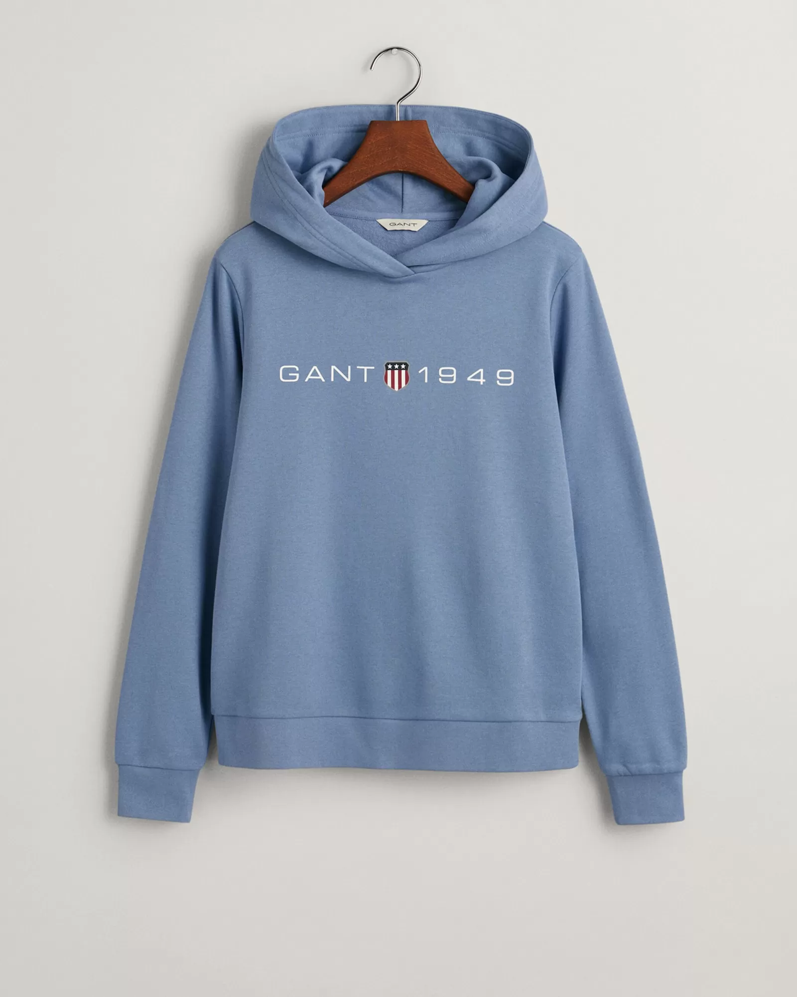 Women GANT Sweatshirts & Hoodies*Archive Shield Print Hoodie BLUE WATER