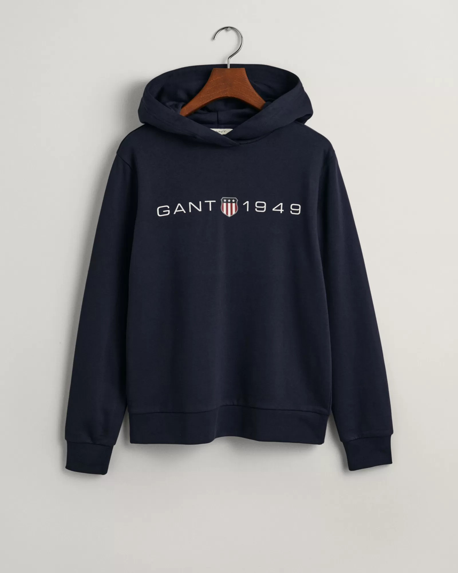 Women GANT Sweatshirts & Hoodies*Archive Shield Print Hoodie EVENING BLUE