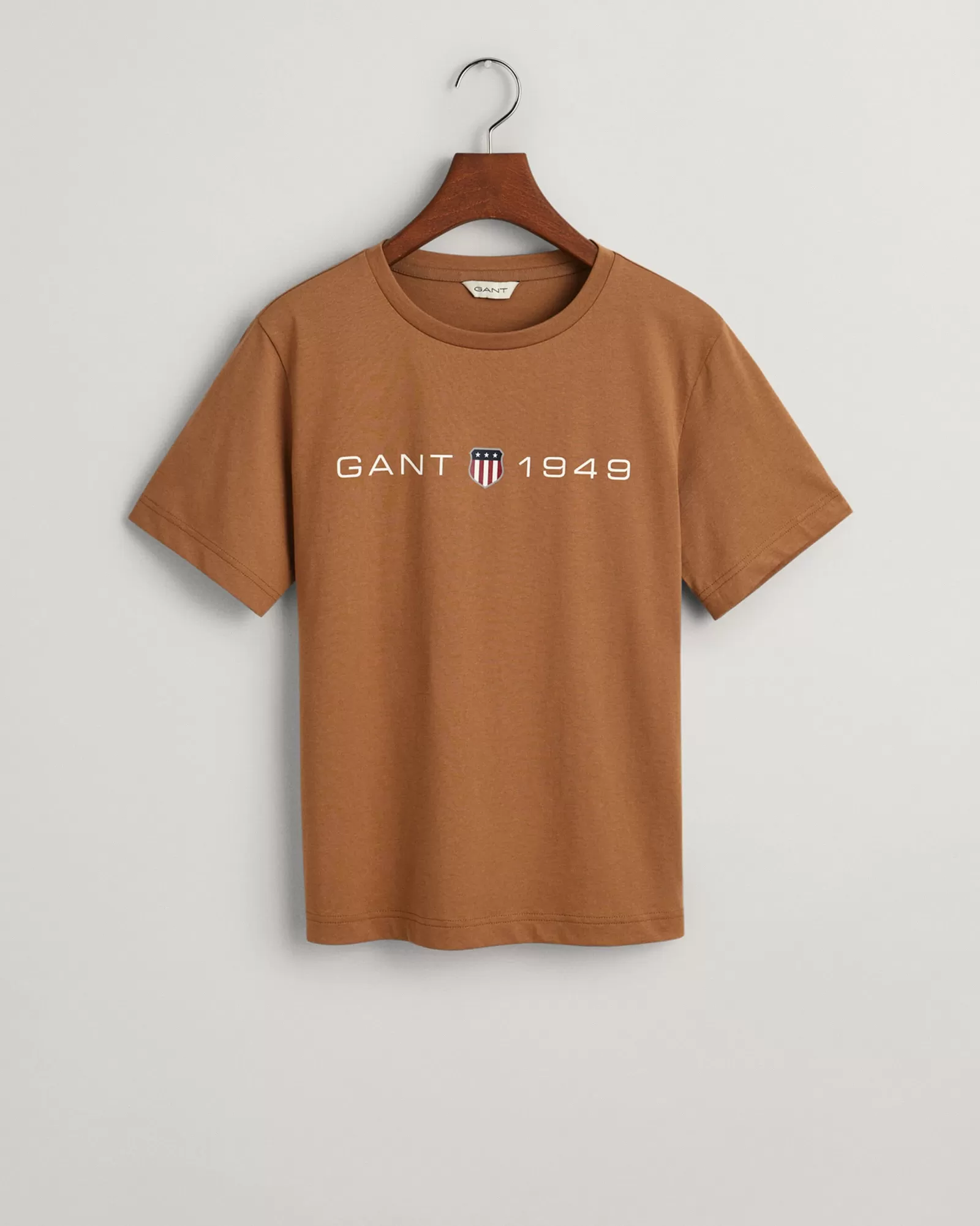 Women GANT T-Shirts & Tops*Archive Shield Print T-Shirt ROASTED WALNUT