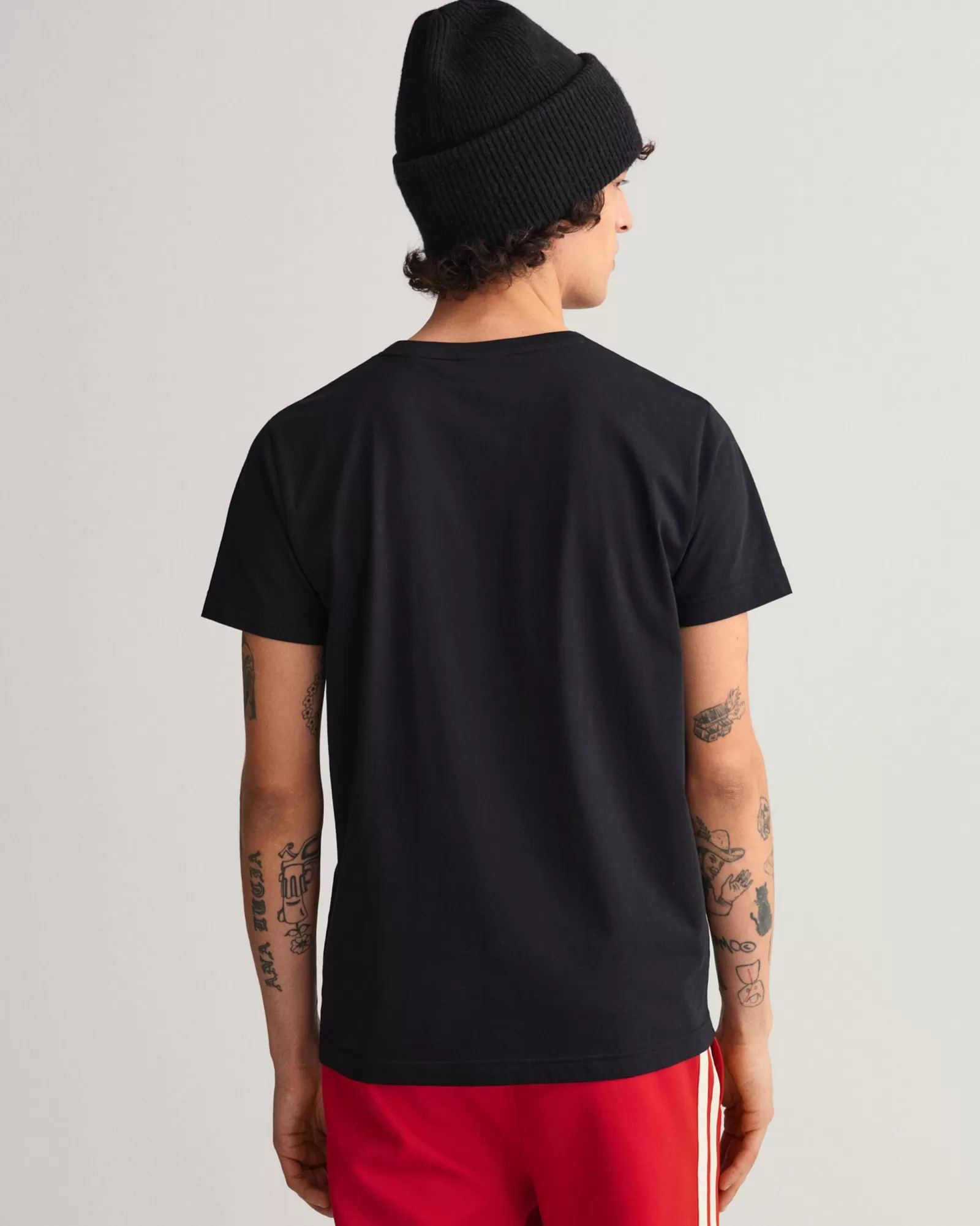 Men GANT T-Shirts*Archive Shield T-Shirt BLACK