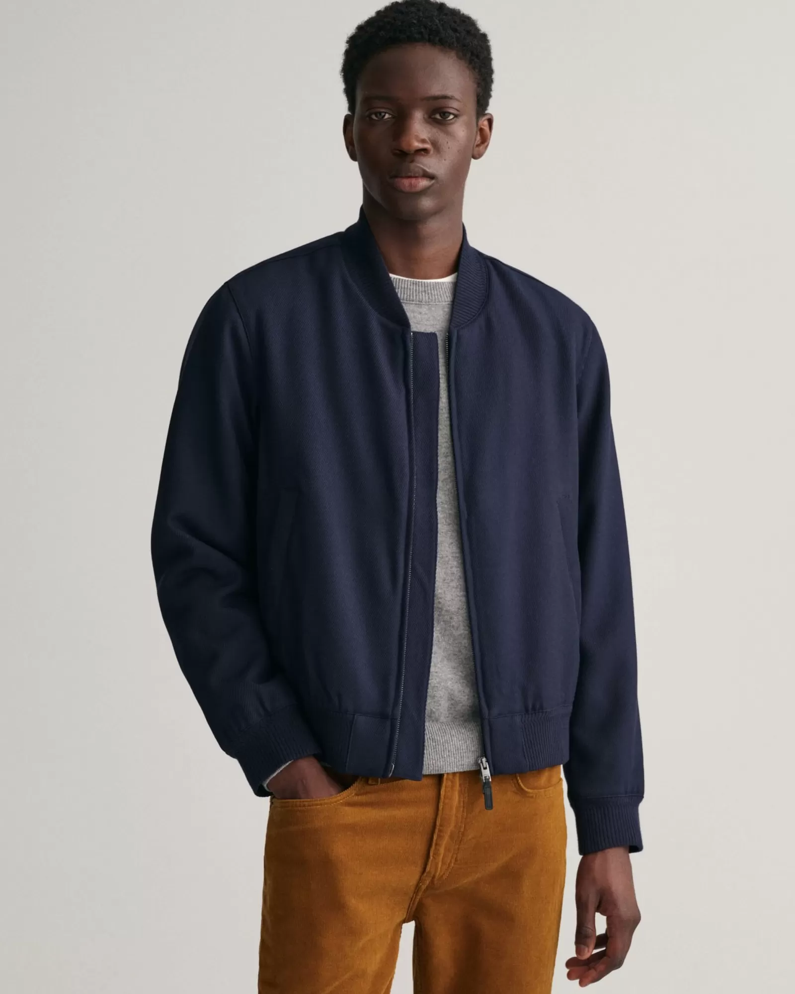 Men GANT Jackets & Coats*Bomber Jacket EVENING BLUE