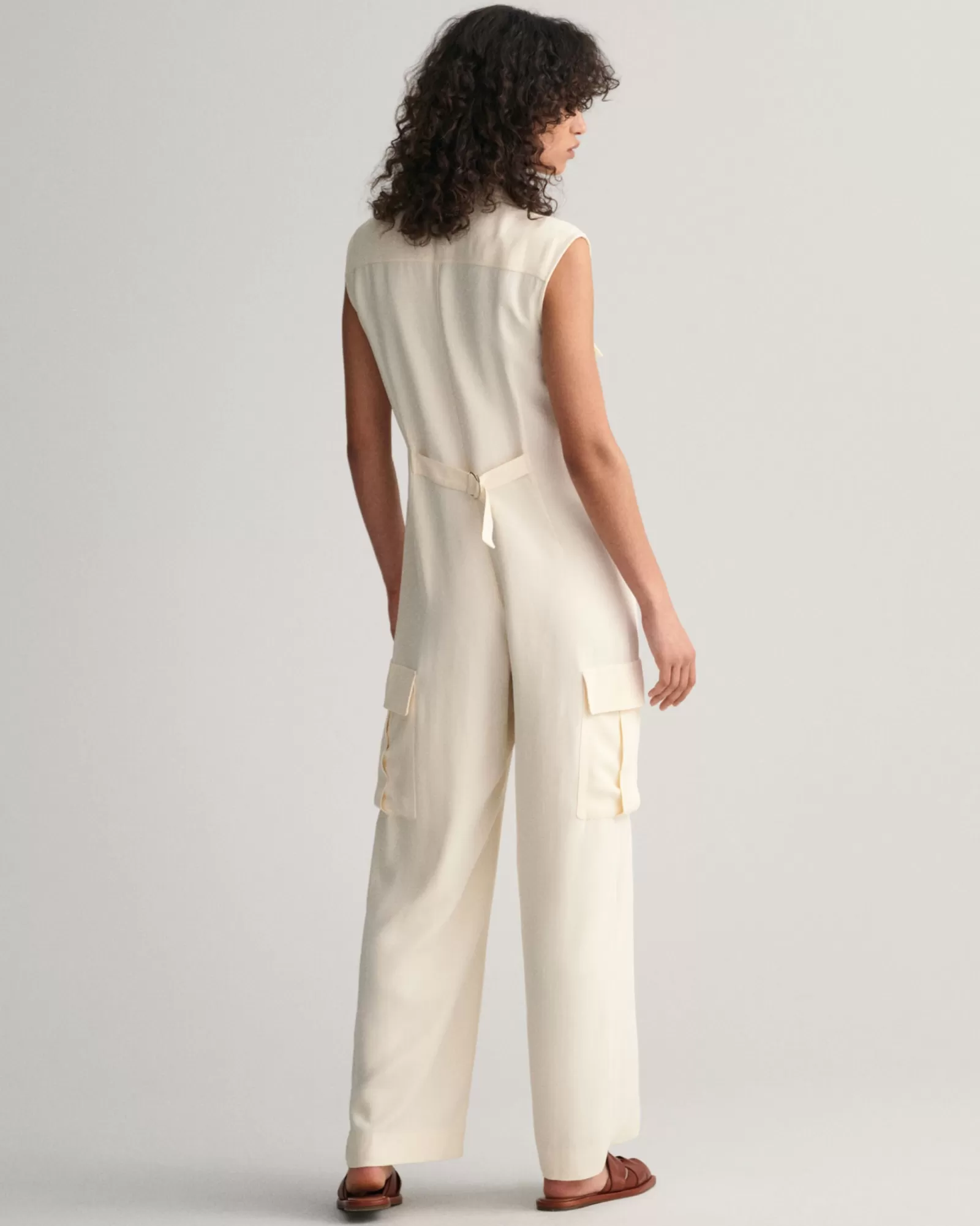 Women GANT Dresses*Cargo Pocket Jumpsuit LINEN