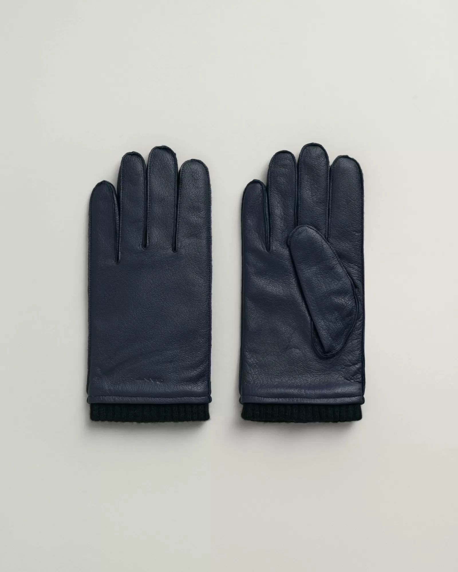 Men GANT Gloves*Cashmere Lined Leather Gloves CLASSIC BLUE