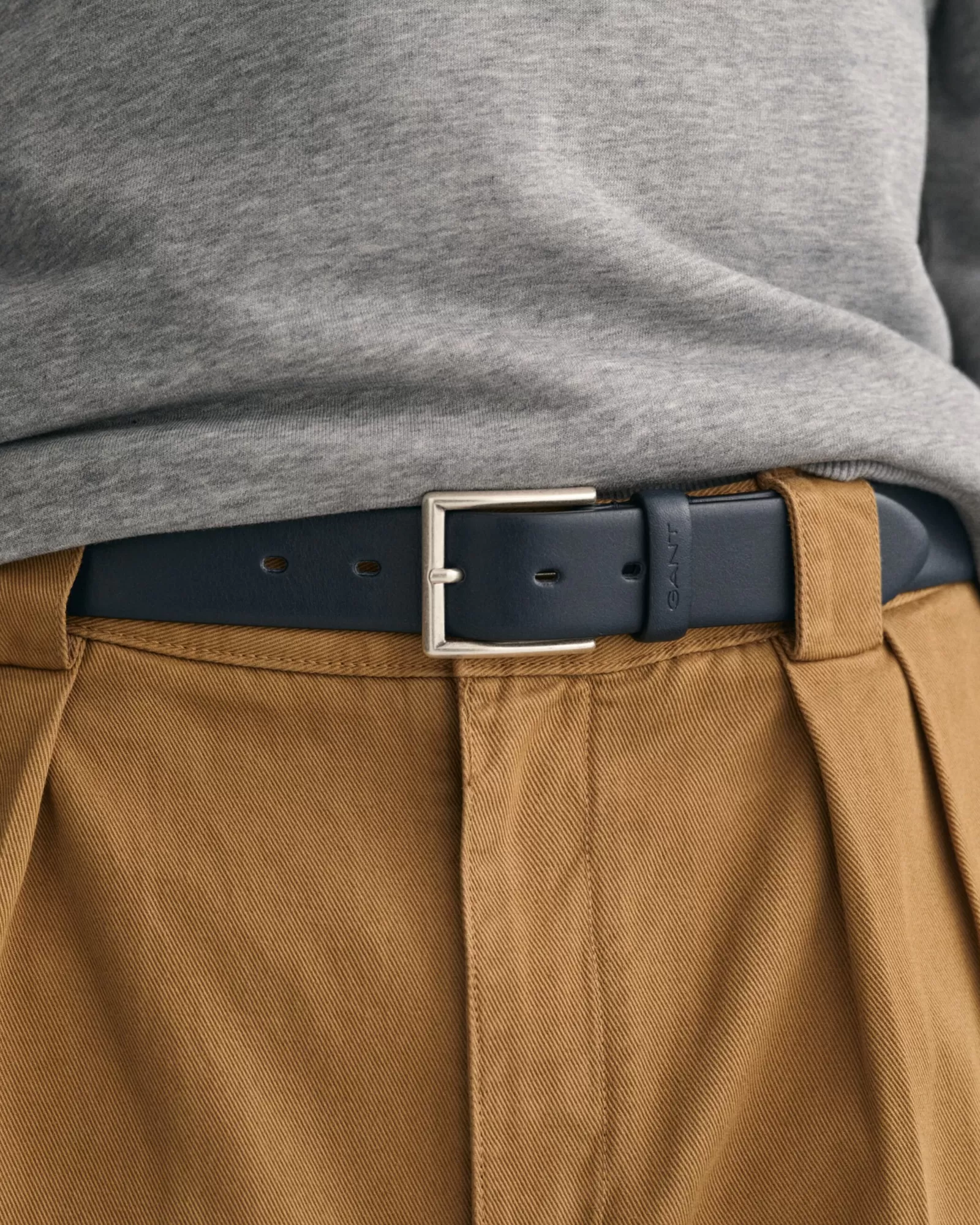 Men GANT Belts*Classic Leather Belt CLASSIC BLUE