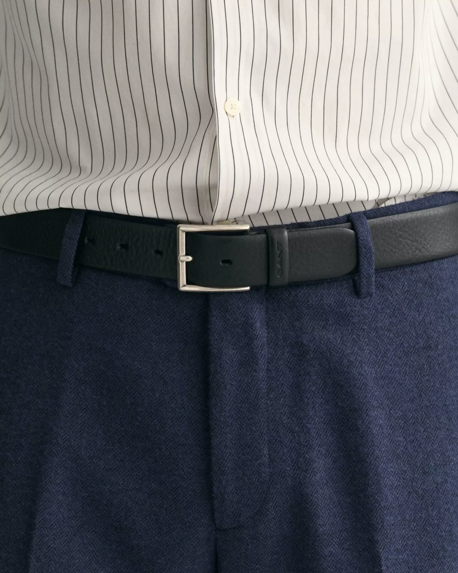 Men GANT Belts*Classic Leather Belt BLACK