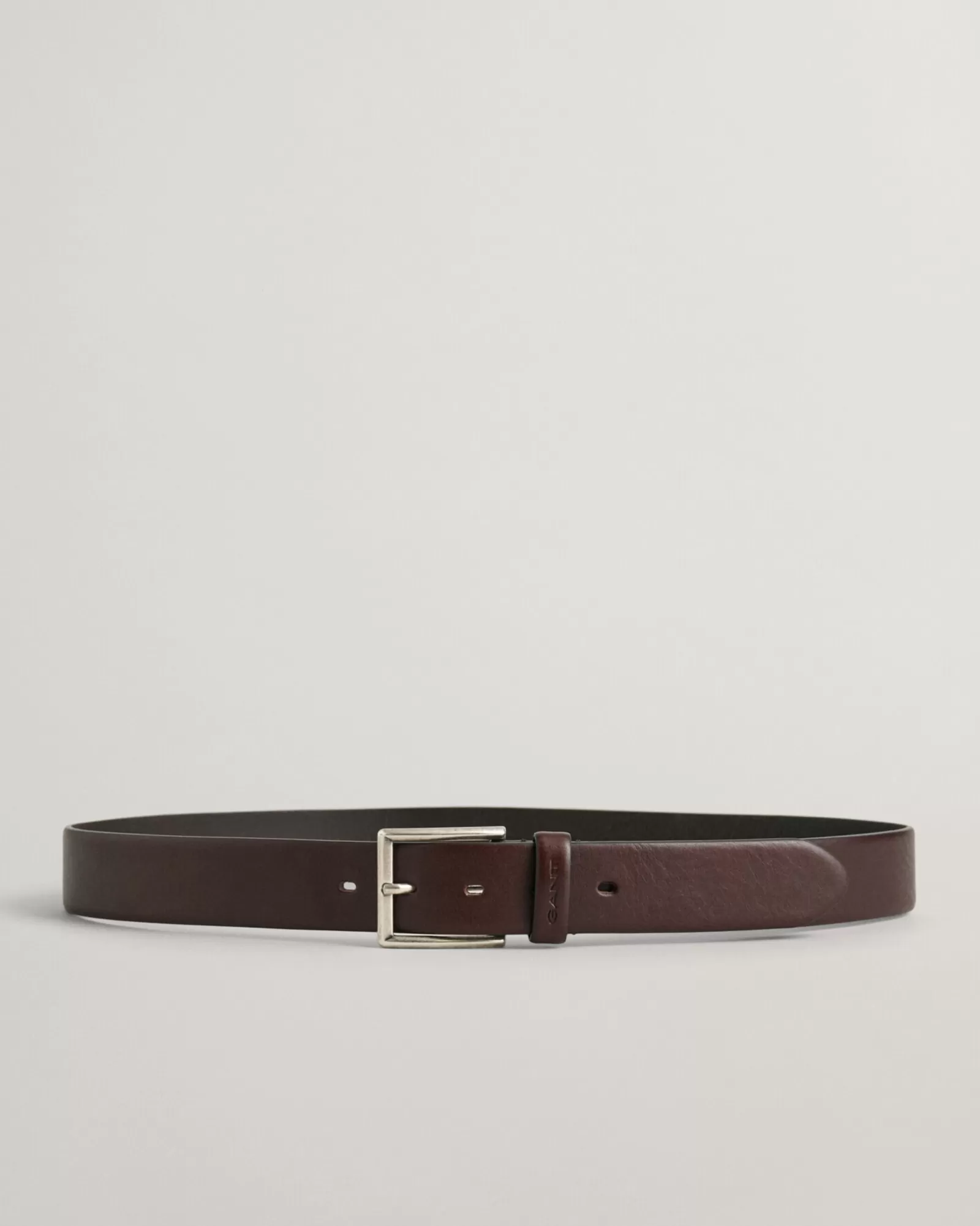 Men GANT Belts*Classic Leather Belt RICH BROWN