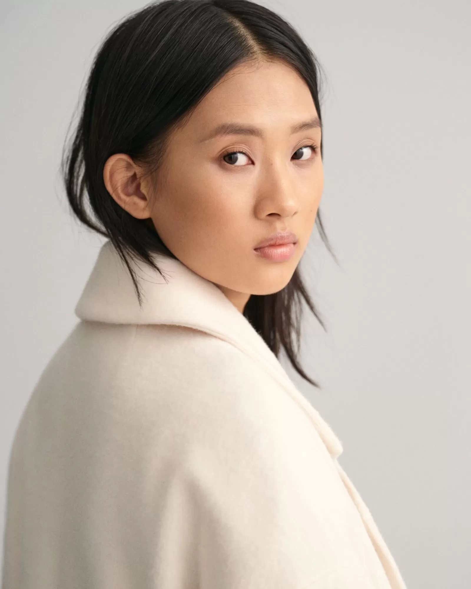 Women GANT Jackets & Coats*Cocoon Coat CREAM