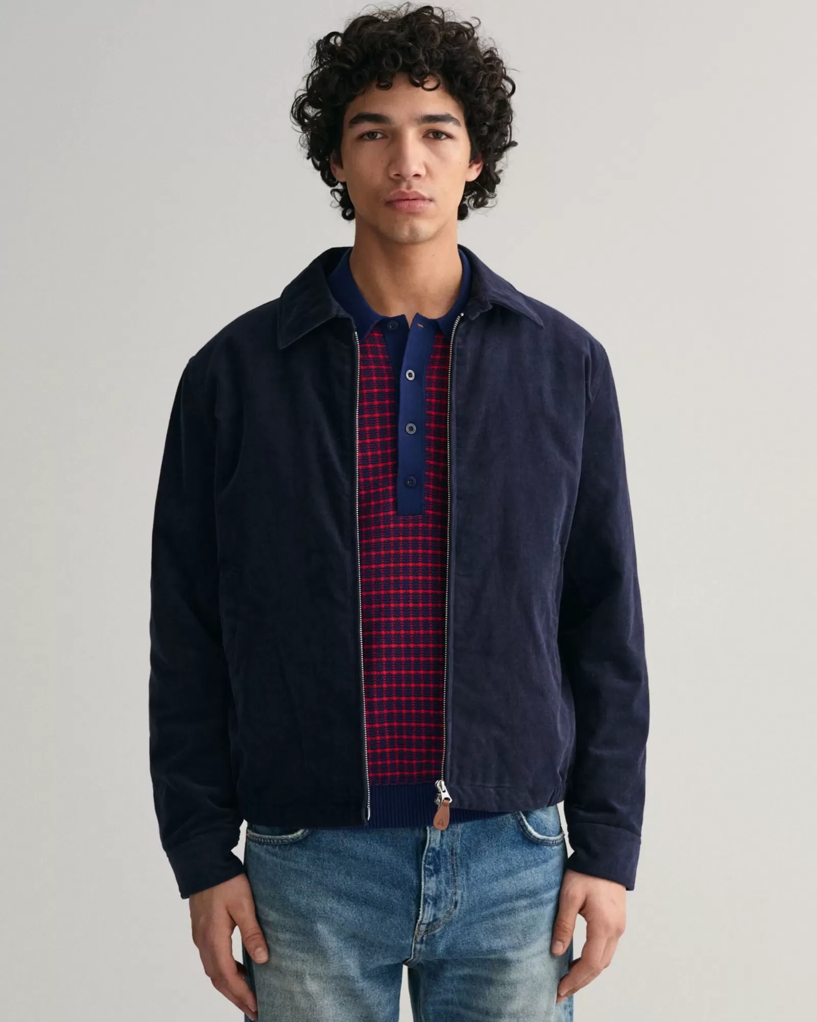 Men GANT Jackets & Coats*Corduroy Windcheater MARINE