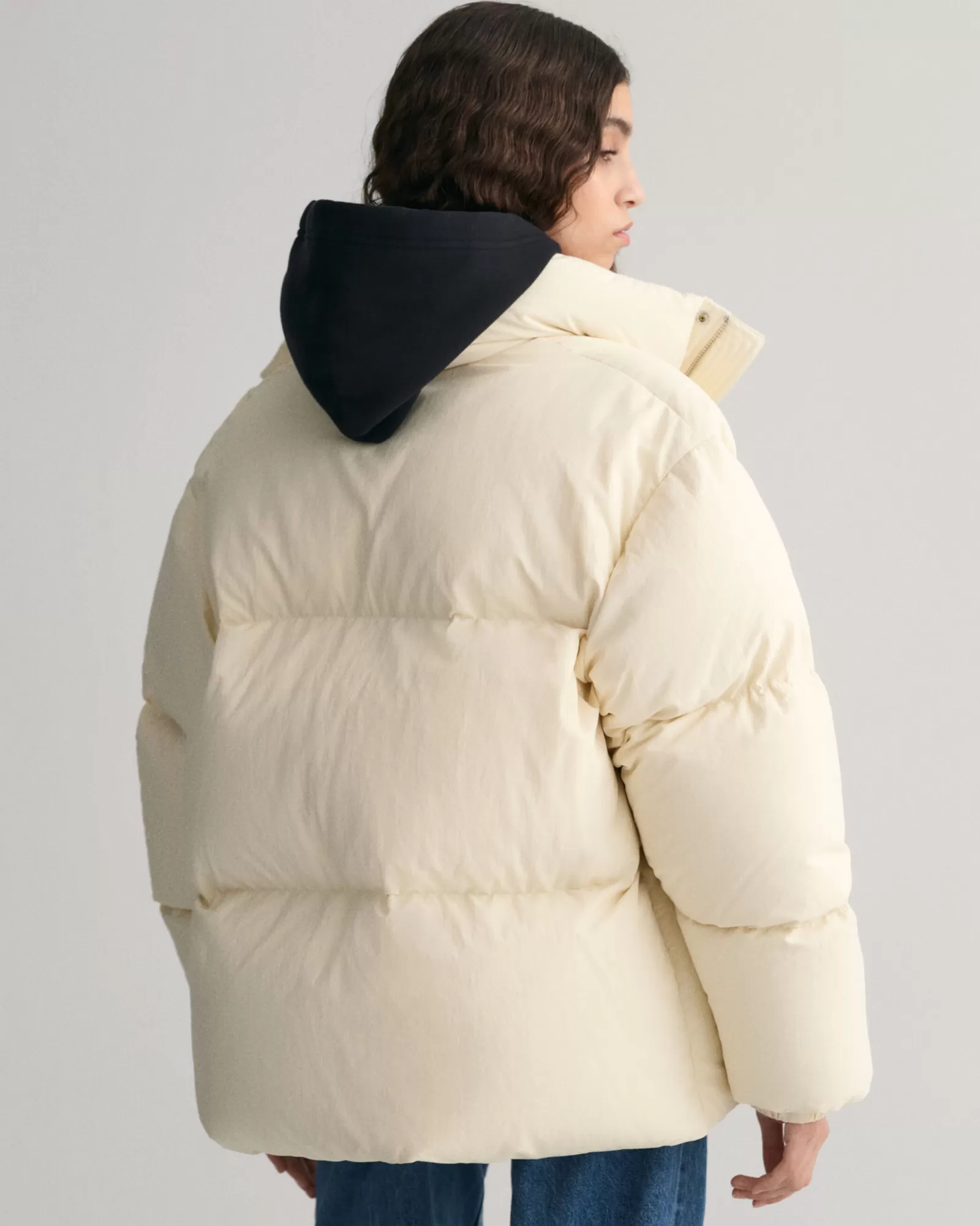 Women GANT Jackets & Coats*Down Puffer Jacket CREAM