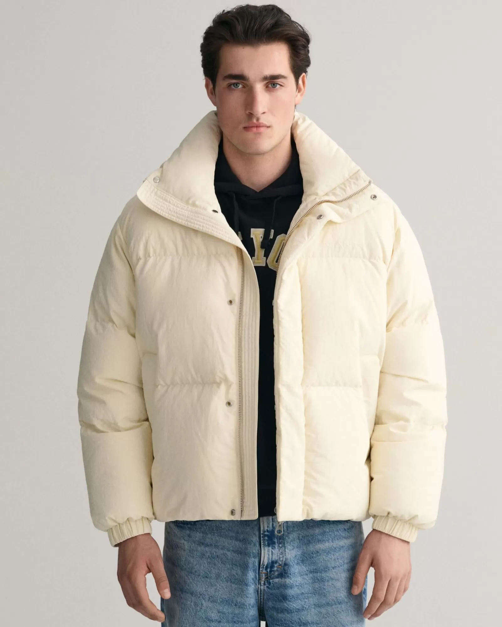 Men GANT Jackets & Coats*Down Puffer Jacket CREAM