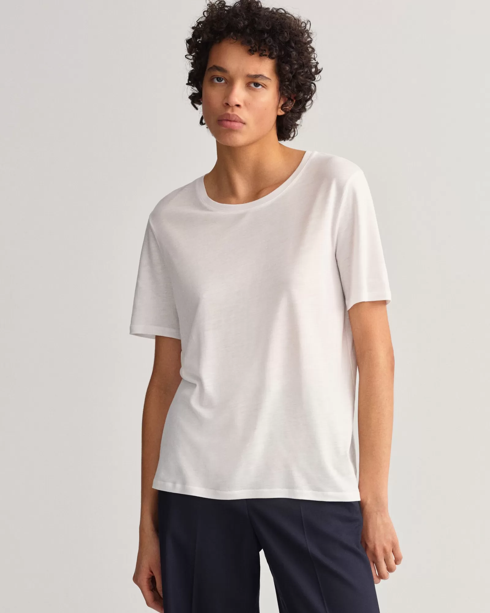 Women GANT T-Shirts & Tops*Draped T-Shirt WHITE