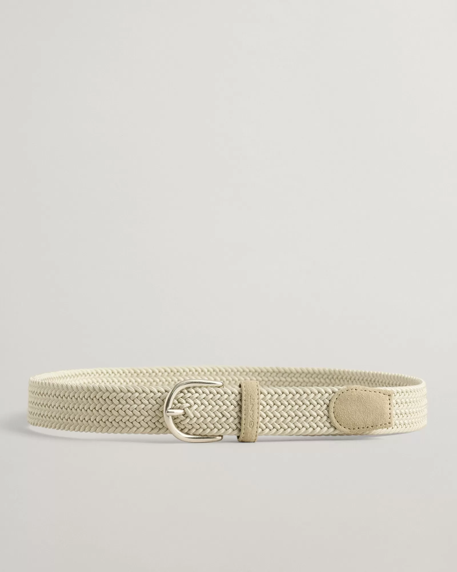 Women GANT Belts*Elastic Braided Belt CREAM