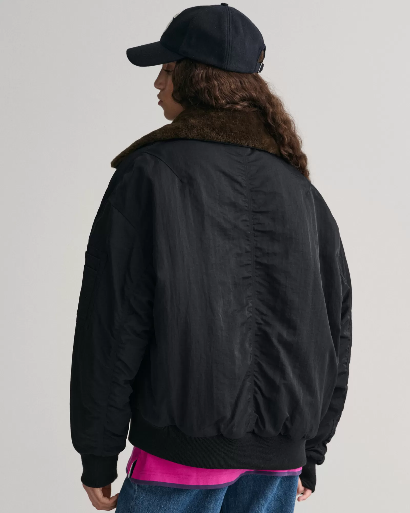 Women GANT Jackets & Coats*Flight Bomber Jacket BLACK