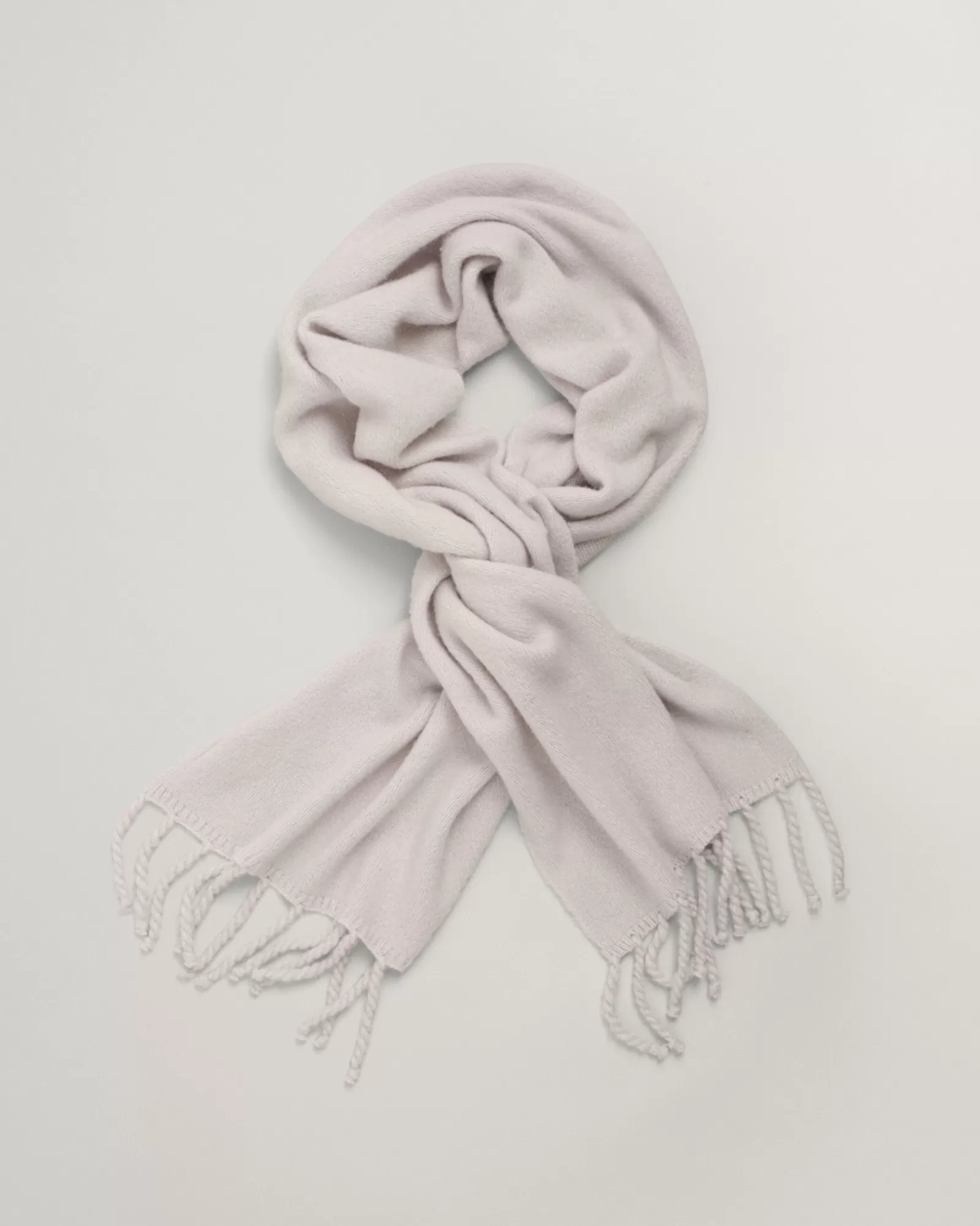 Men GANT Scarves*Fluffy Wool Knit Scarf PUTTY