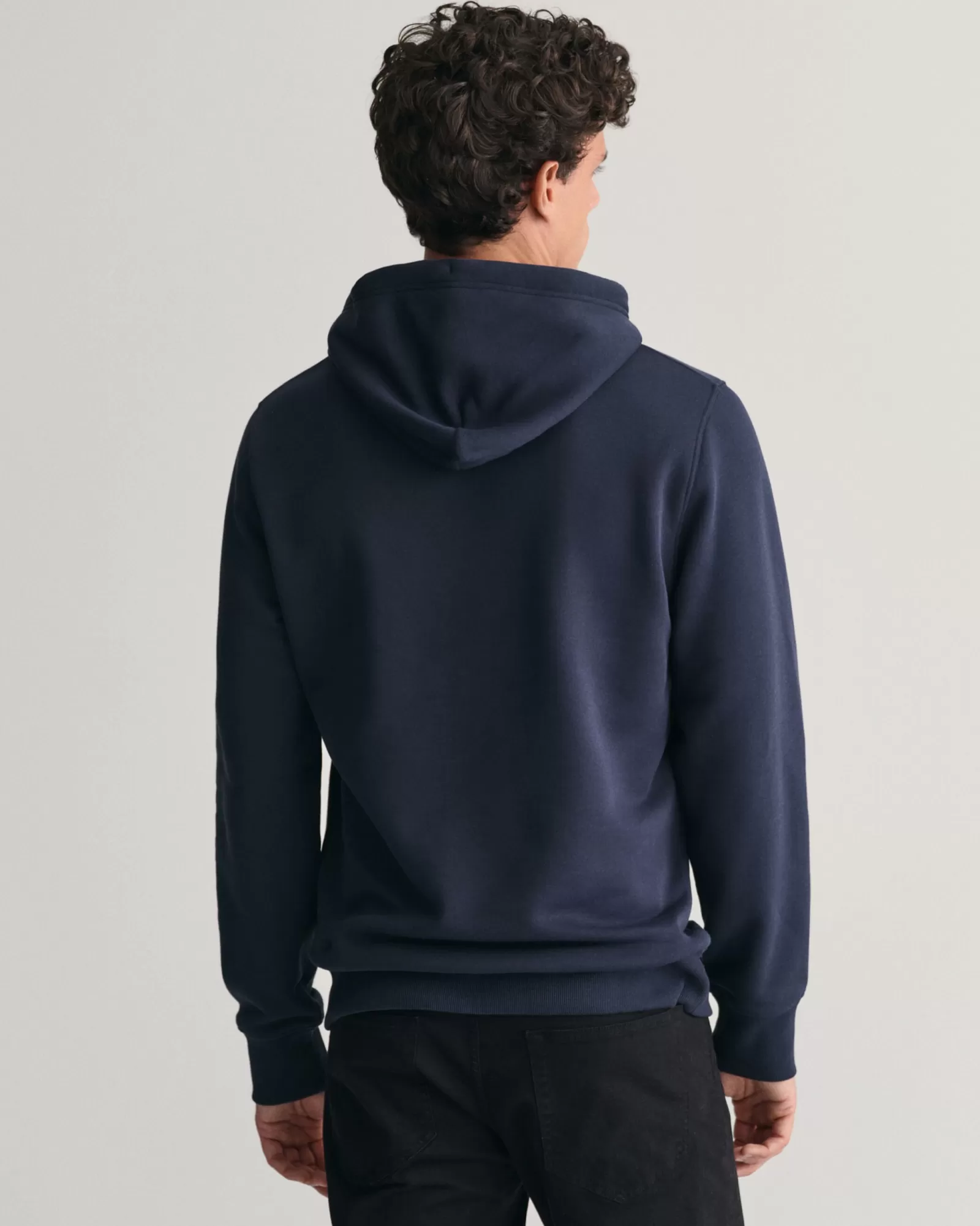 Men GANT Sweatshirts & Hoodies*G Graphic Hoodie EVENING BLUE