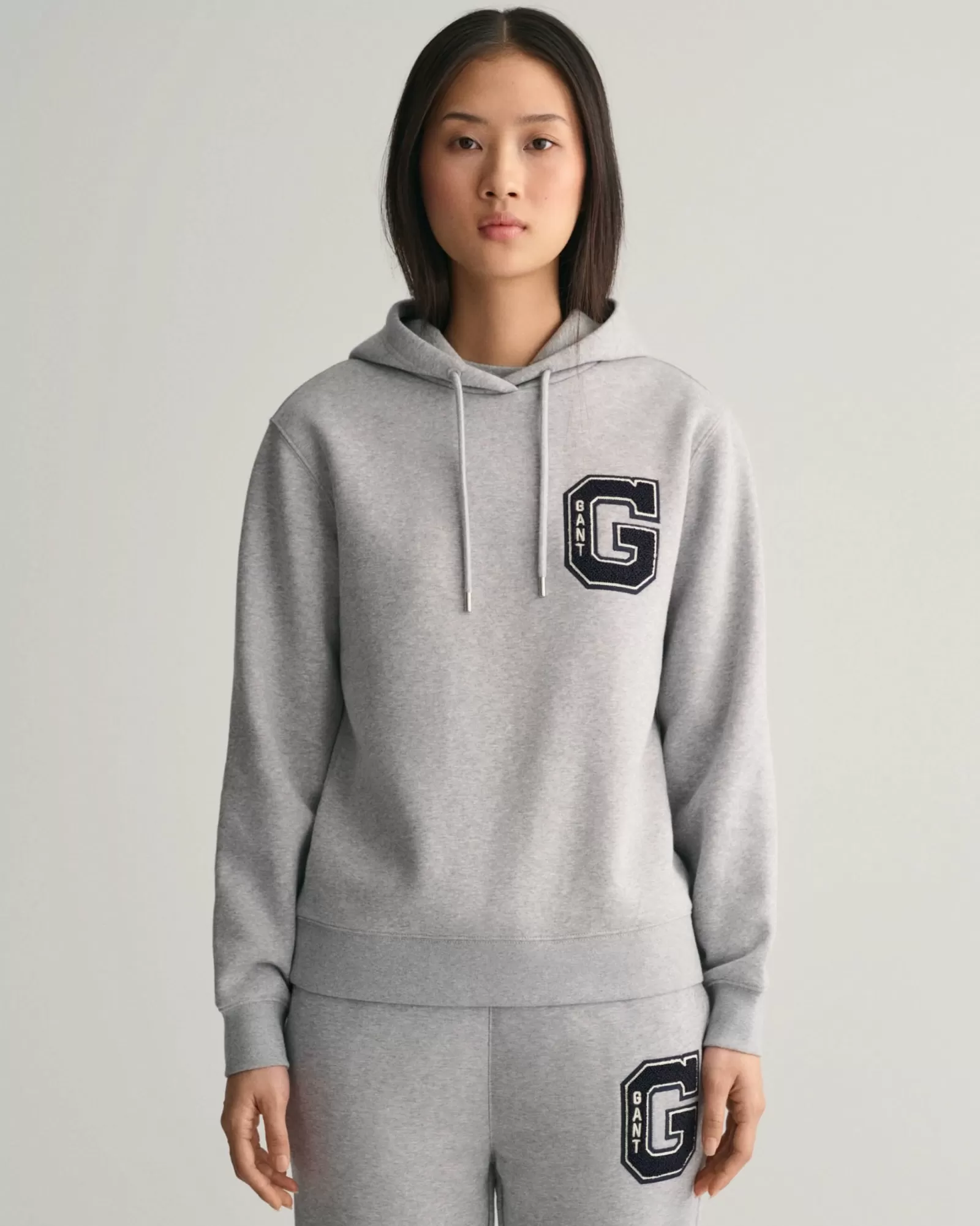 Women GANT Sweatshirts & Hoodies*G Hoodie GREY MELANGE