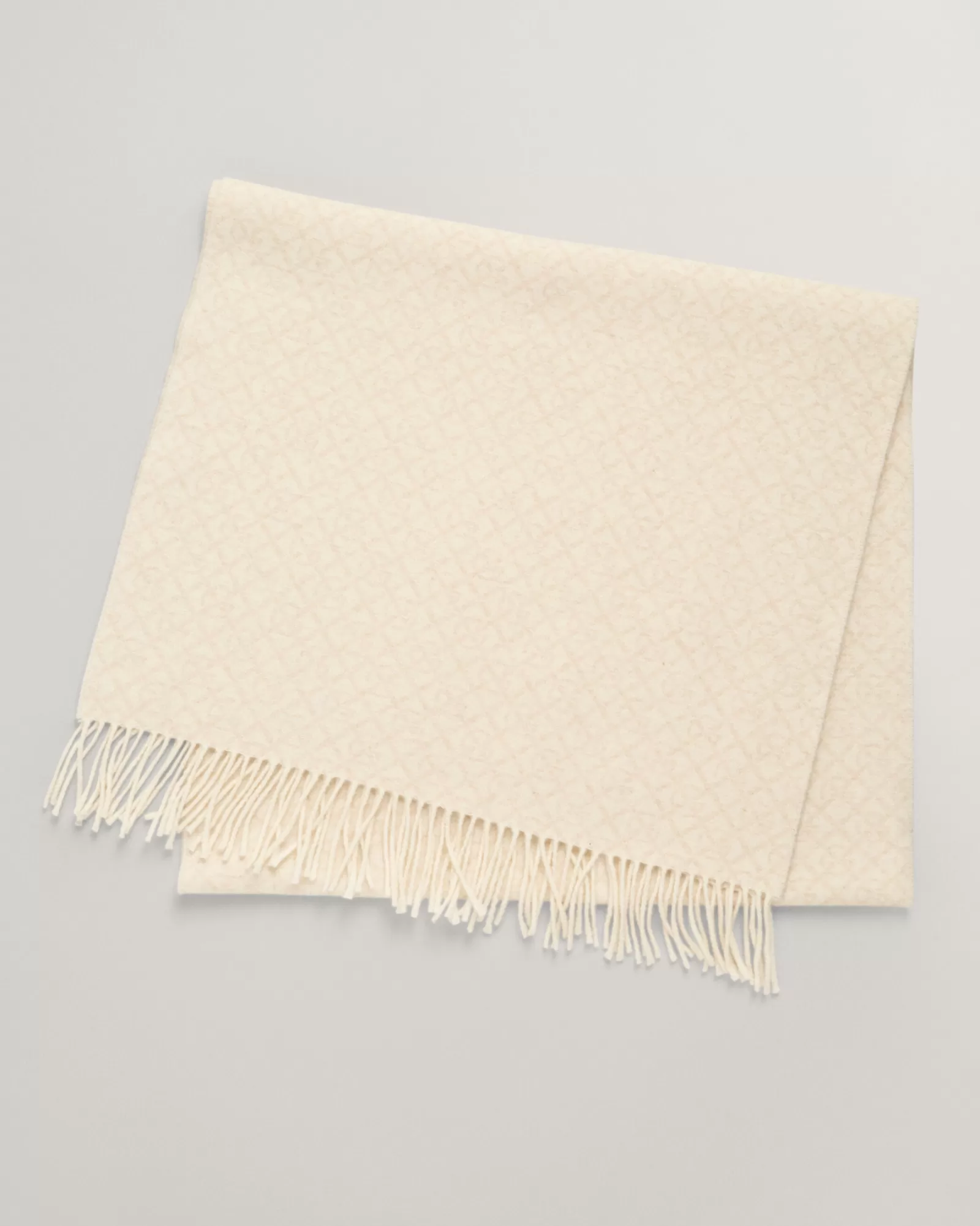 Women GANT Scarves*G Patterned Scarf CREAM