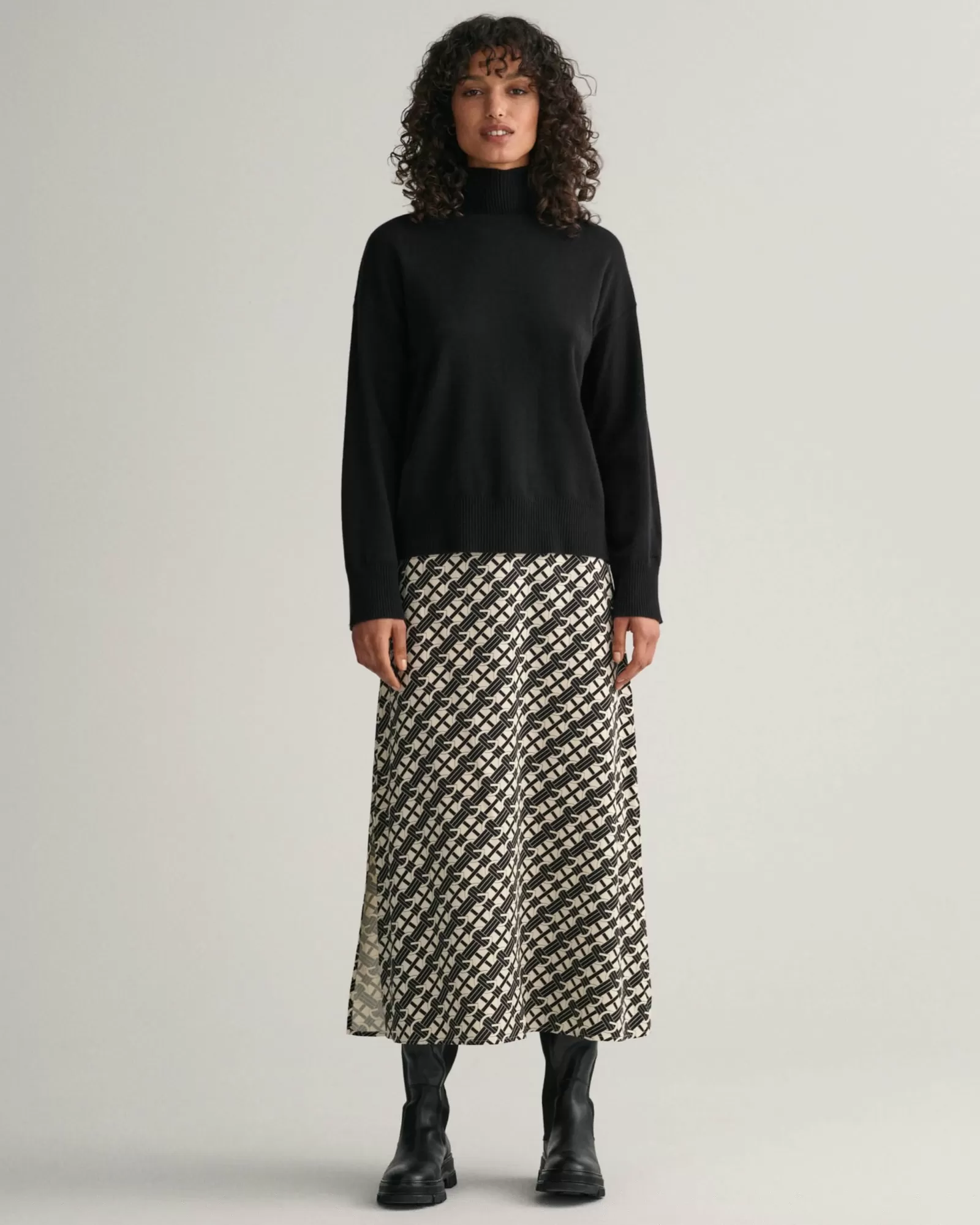 Women GANT Skirts*G Patterned Skirt LINEN