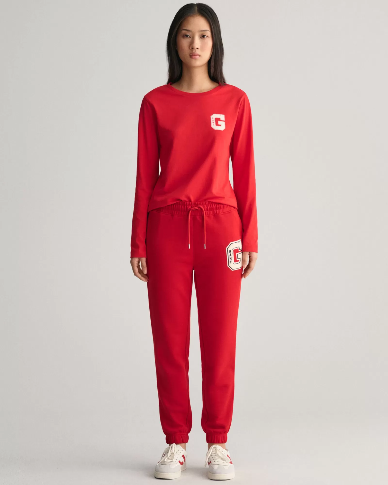 Women GANT Pants*G Sweatpants RUBY RED