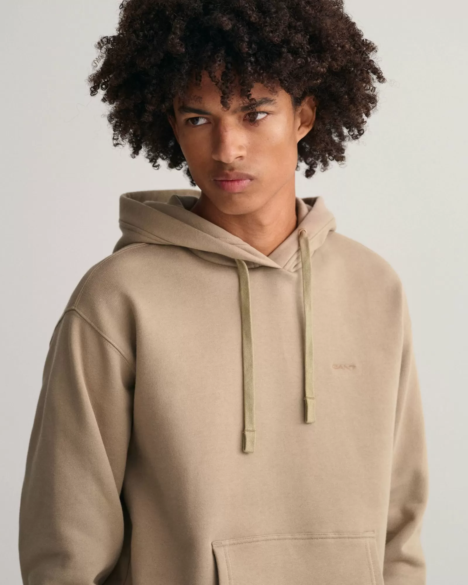 Men GANT Sweatshirts & Hoodies* Icon Hoodie TAUPE BEIGE