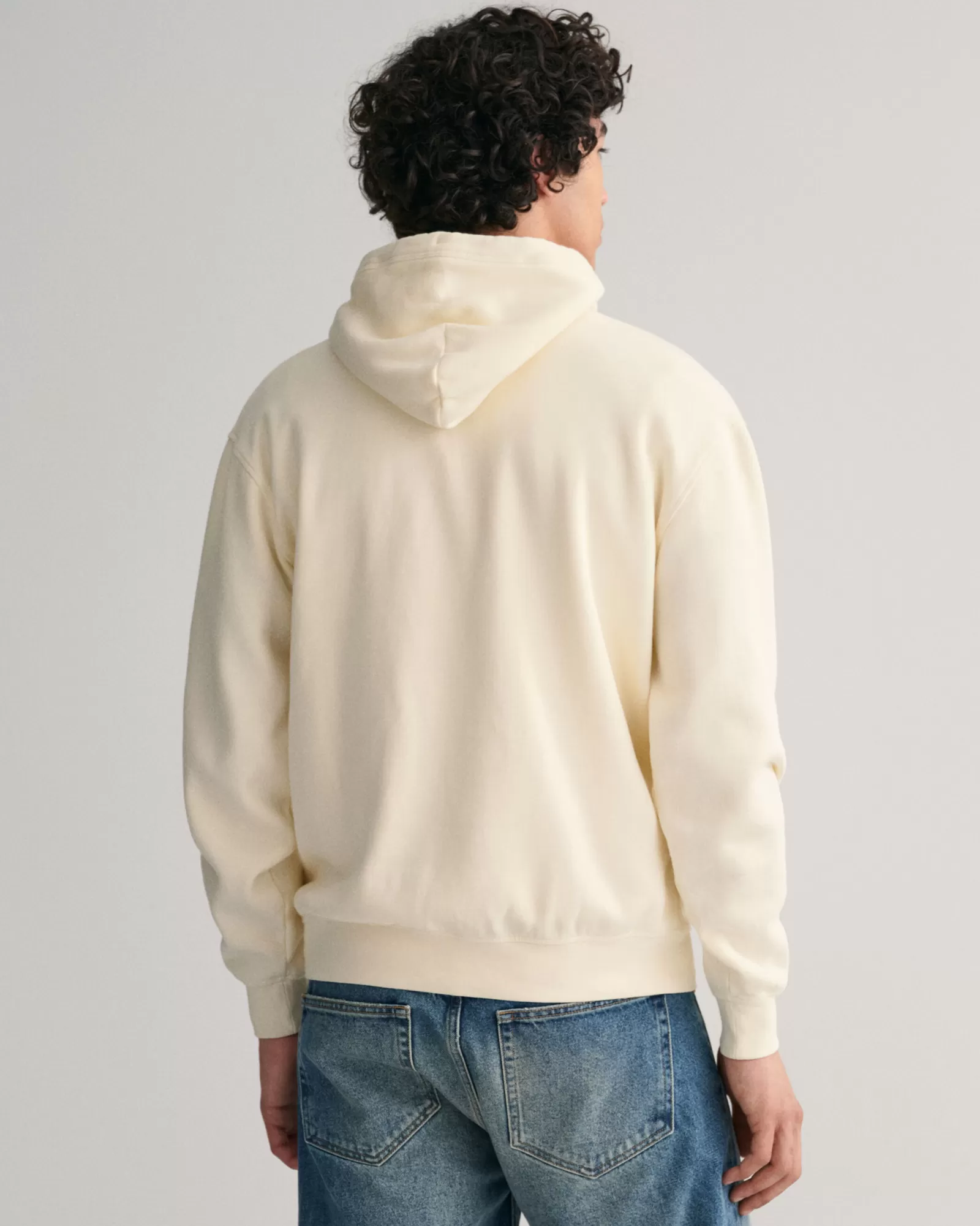 Men GANT Sweatshirts & Hoodies* USA Hoodie CREAM