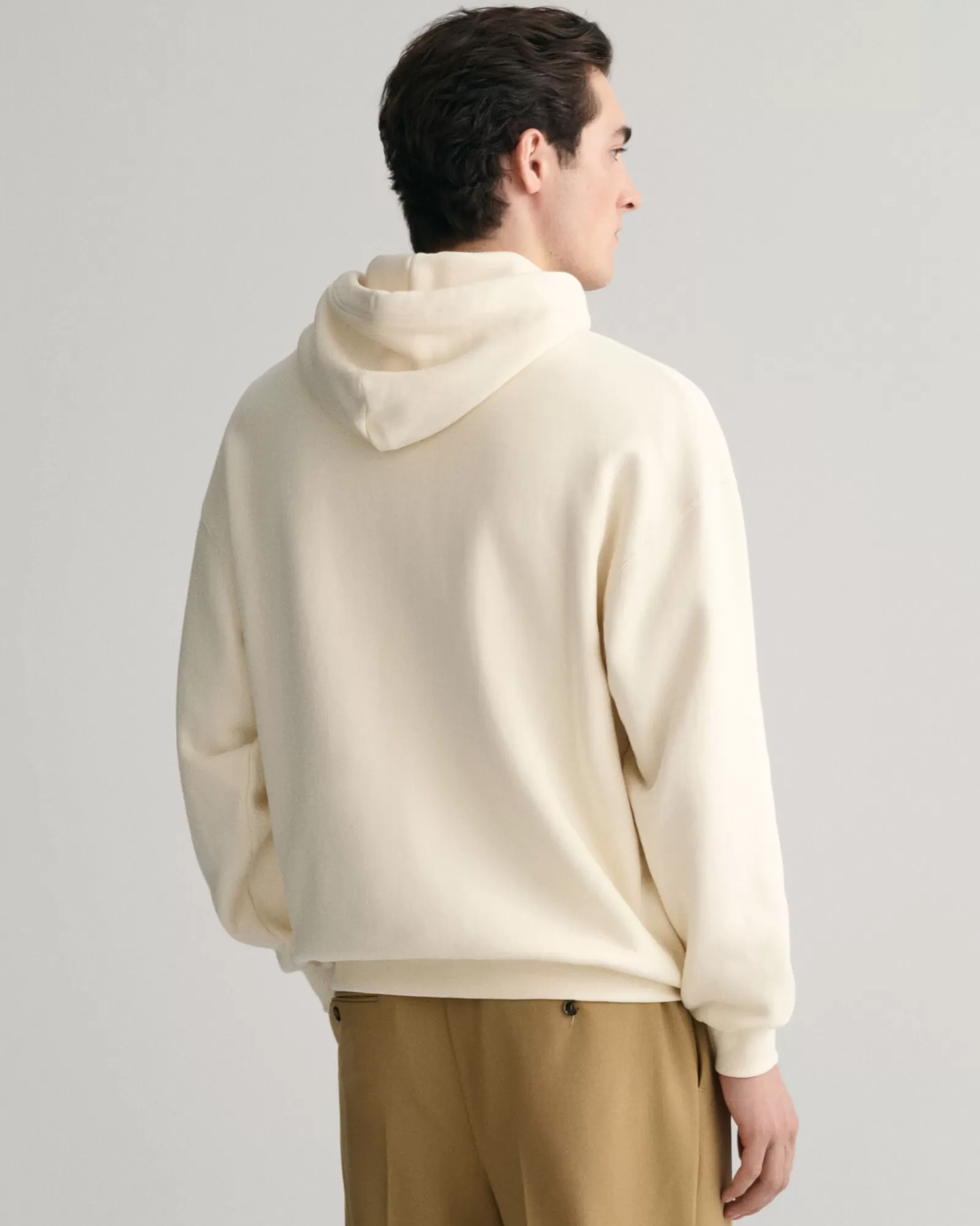 Men GANT Sweatshirts & Hoodies* USA Hoodie CREAM