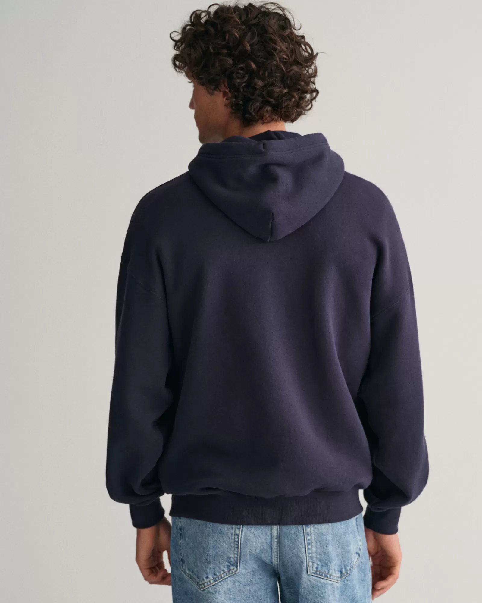 Men GANT Sweatshirts & Hoodies* USA Hoodie EVENING BLUE