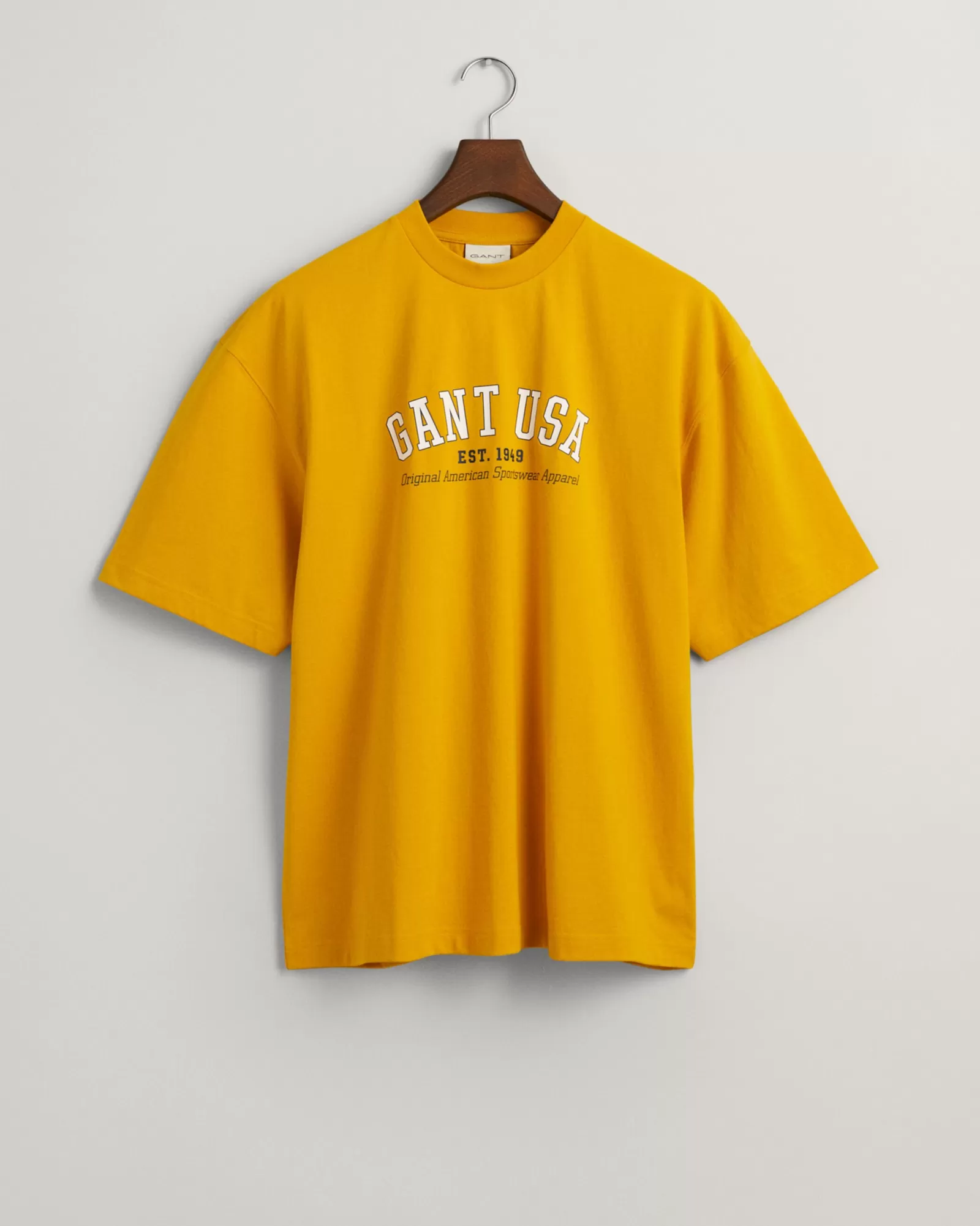 Men GANT T-Shirts* USA T-Shirt SUNFLOWER YELLOW