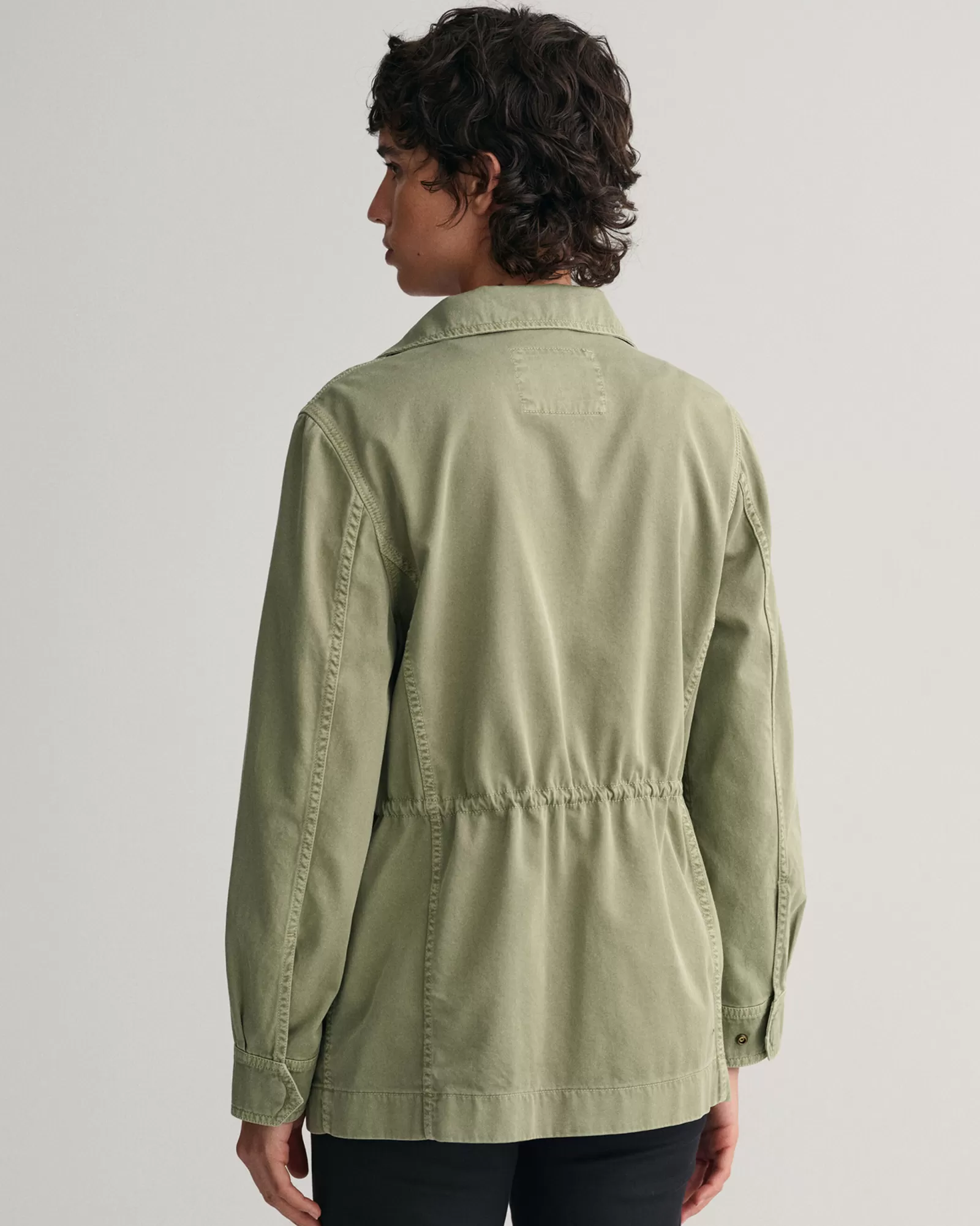 Women GANT Jackets & Coats*Garment-Dyed Field Jacket OIL GREEN