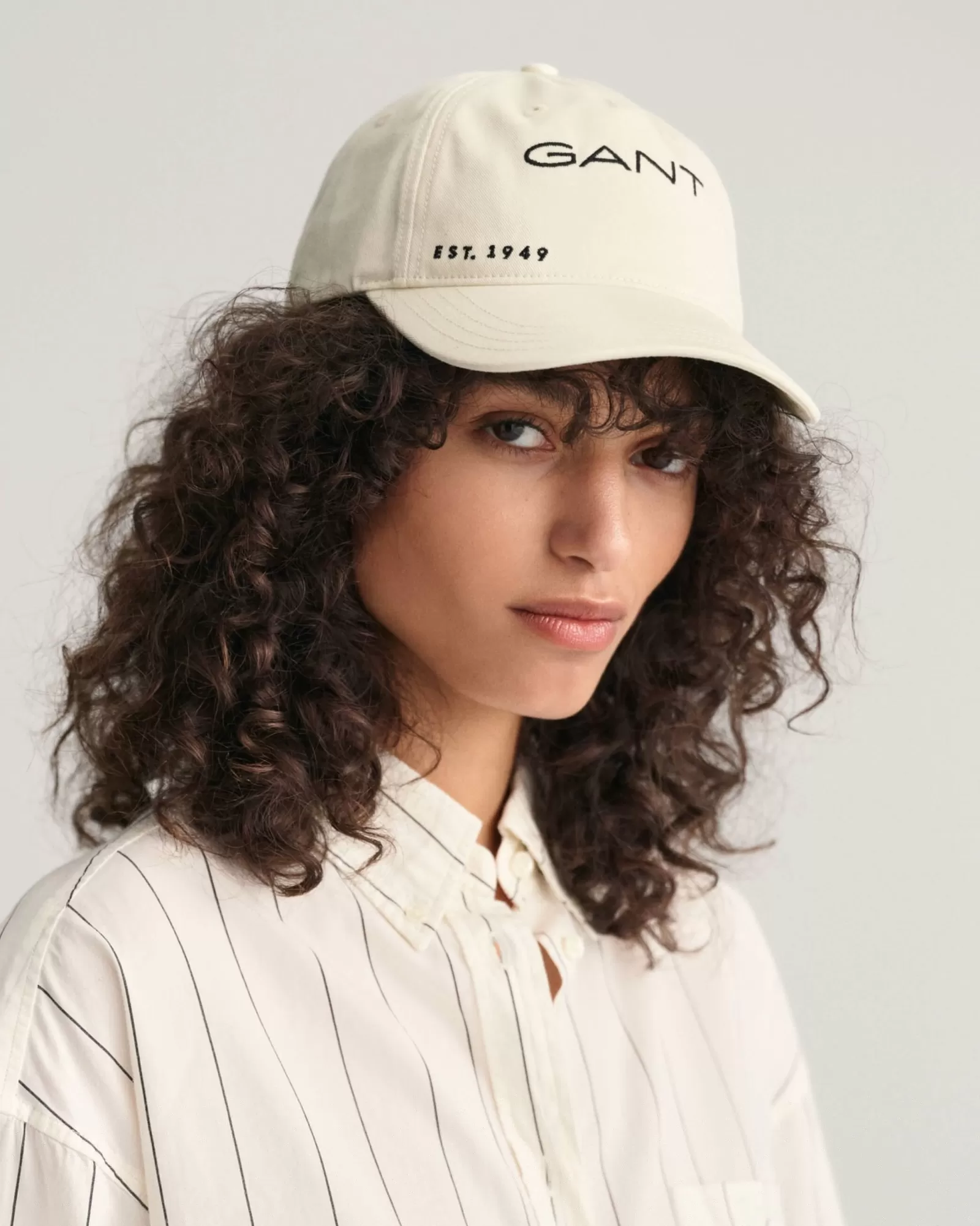 Women GANT Beanies & Hats*Graphic Cotton Twill Cap CREAM