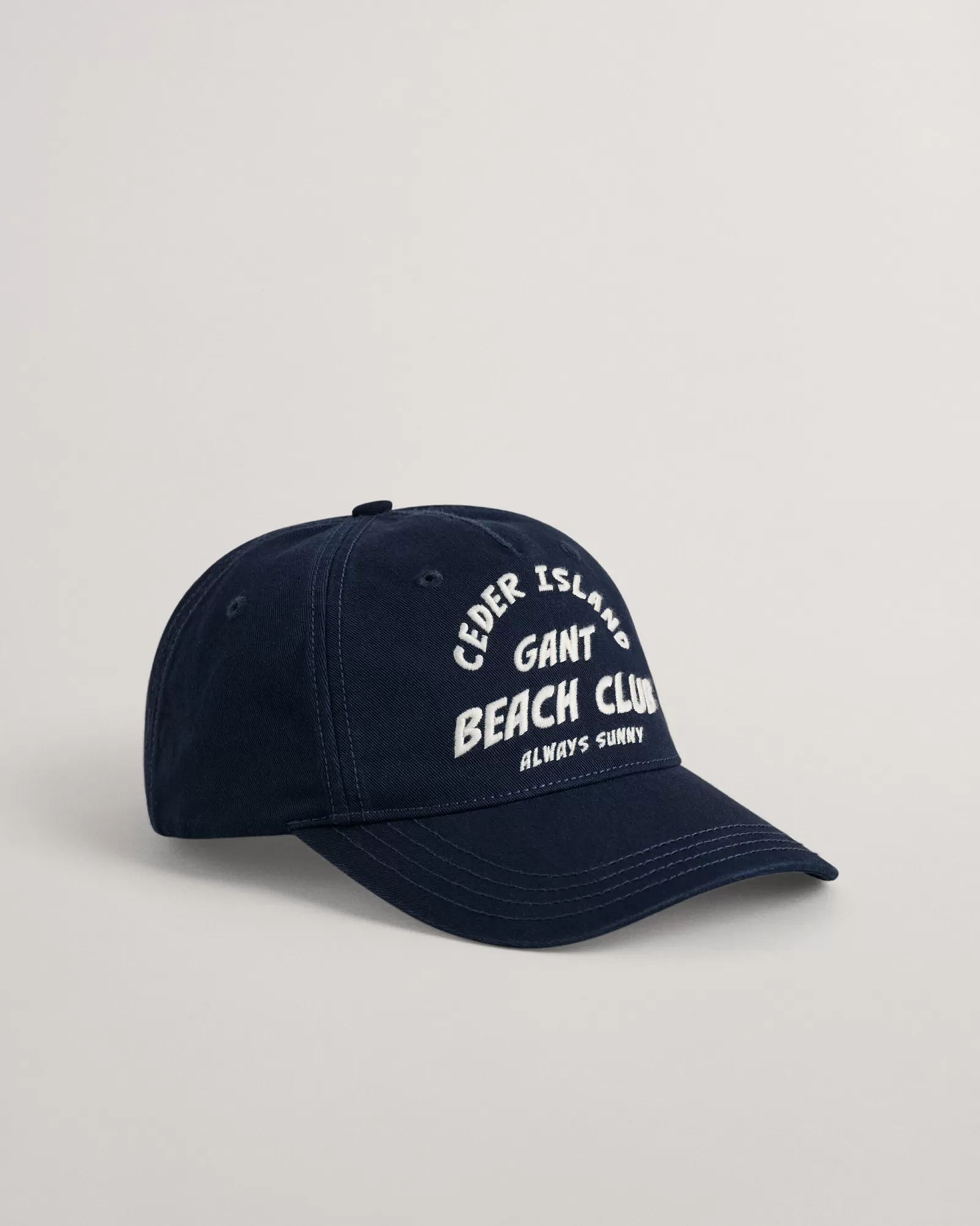 Men GANT Caps*Graphic Cotton Twill Cap EVENING BLUE